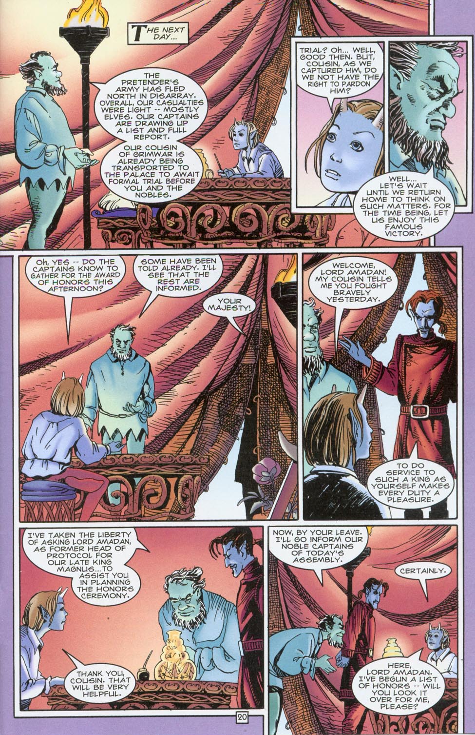 Read online The Books of Faerie: Auberon's Tale comic -  Issue #2 - 20