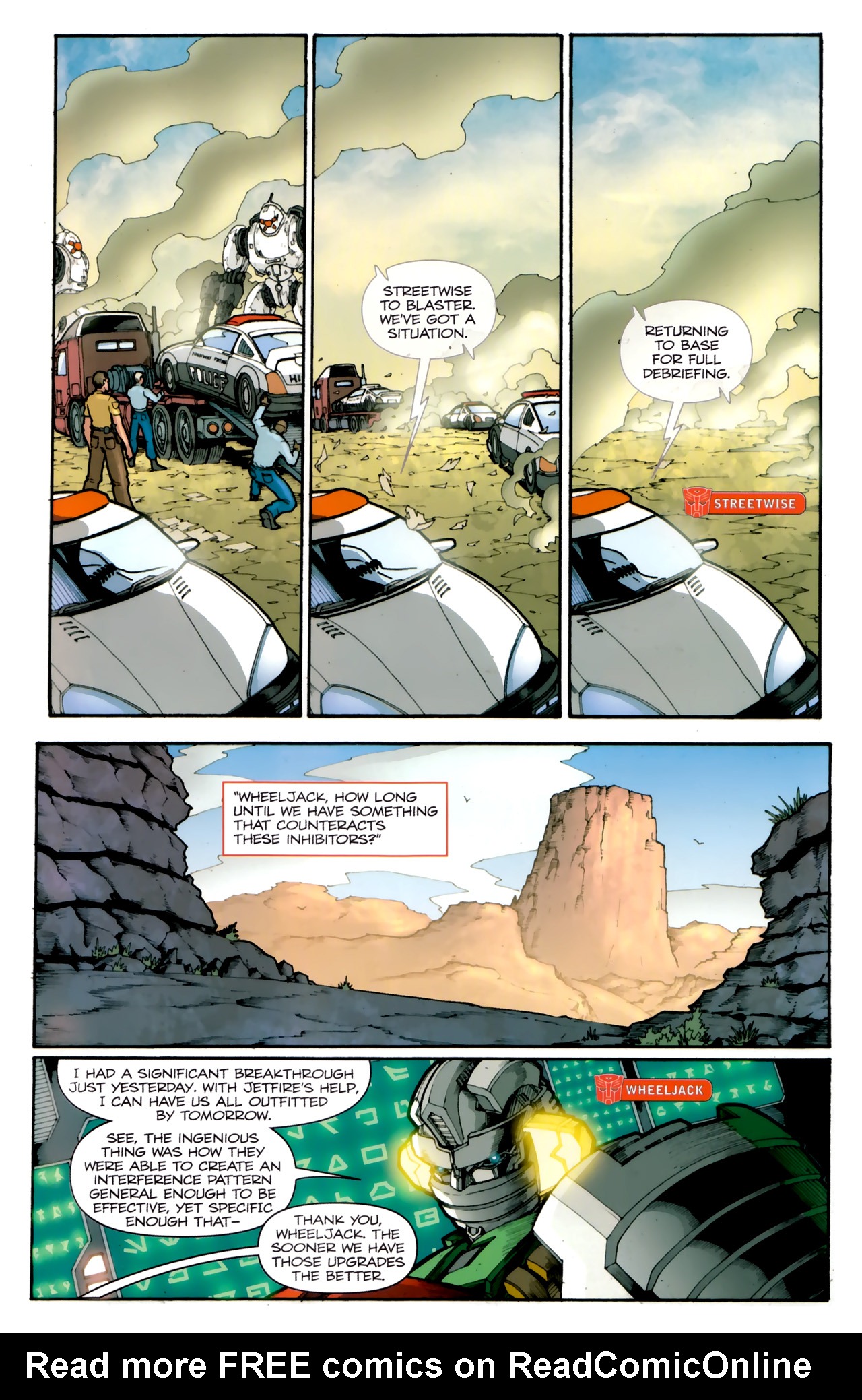 Read online The Transformers (2009) comic -  Issue #1 - 15