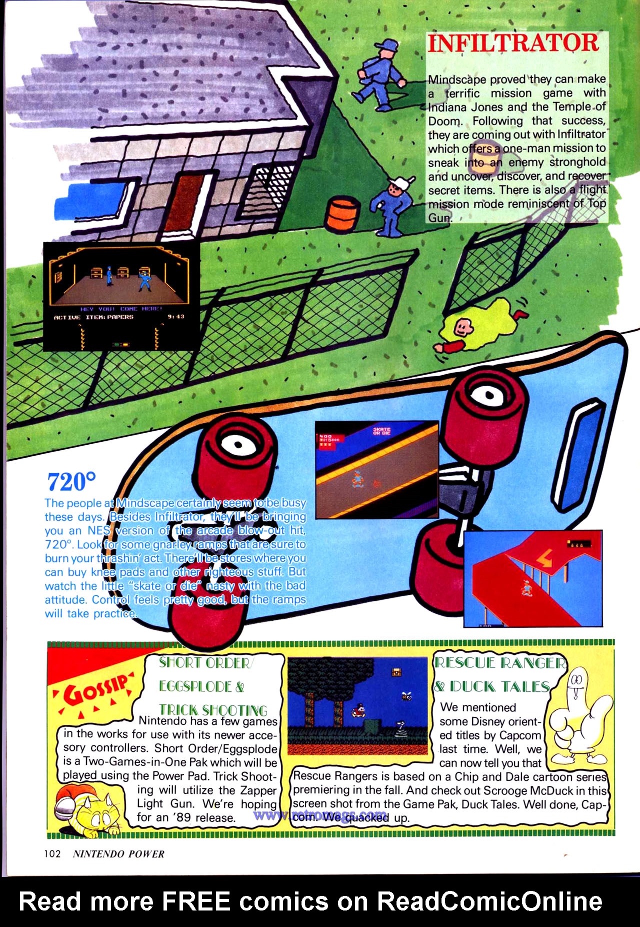 Read online Nintendo Power comic -  Issue #6 - 105