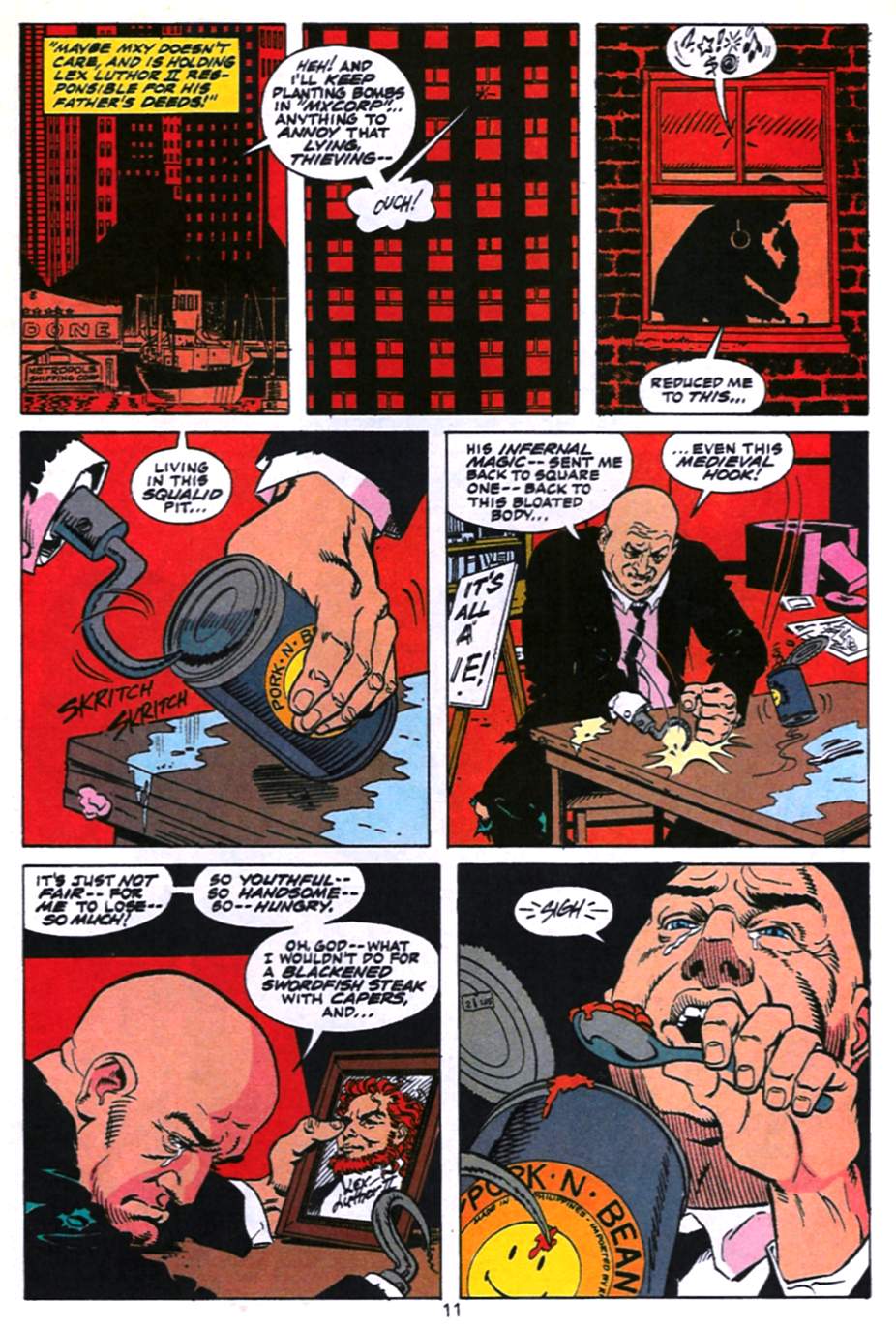 Read online Adventures of Superman (1987) comic -  Issue #496 - 12