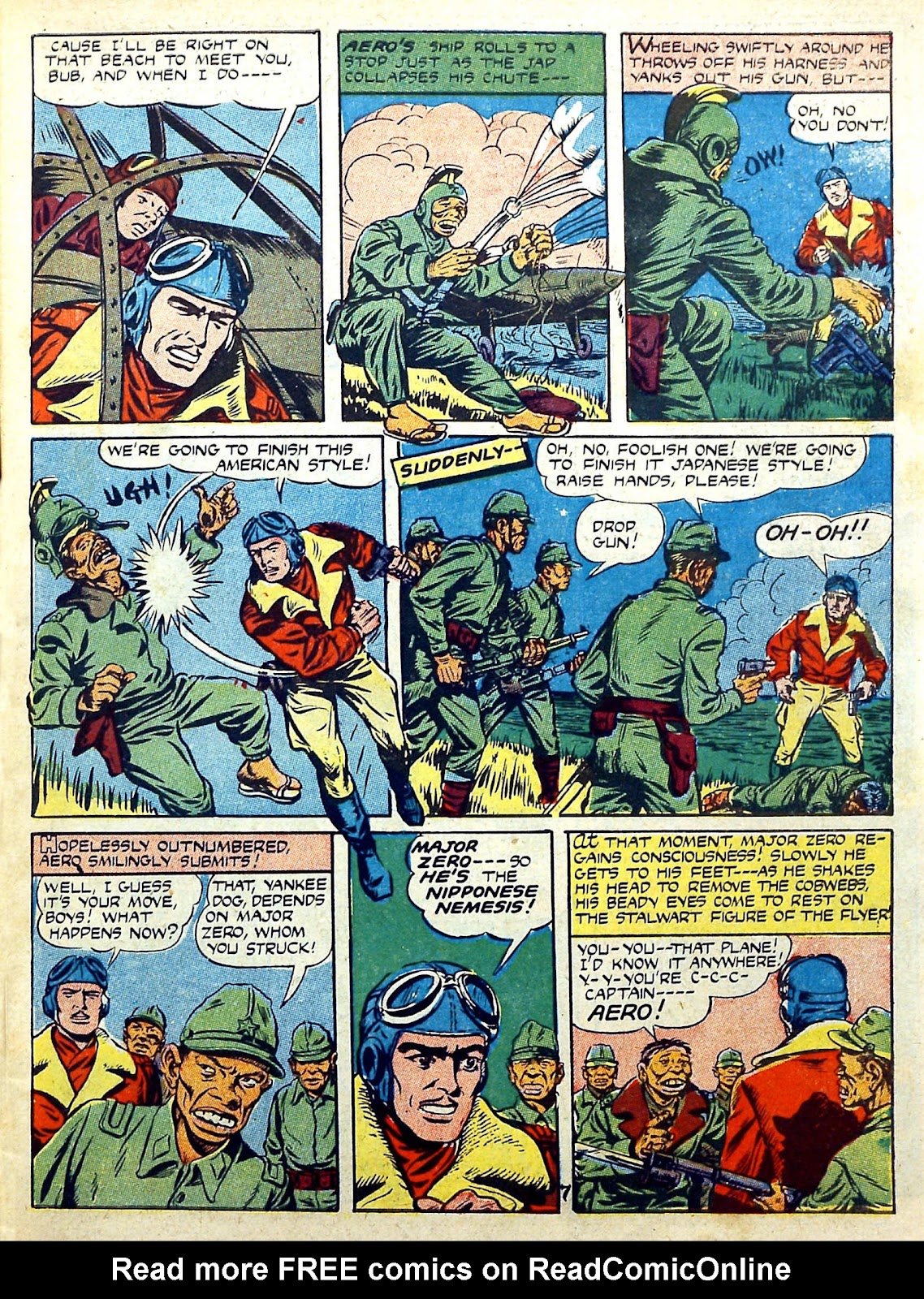 Captain Aero Comics issue 16 - Page 9