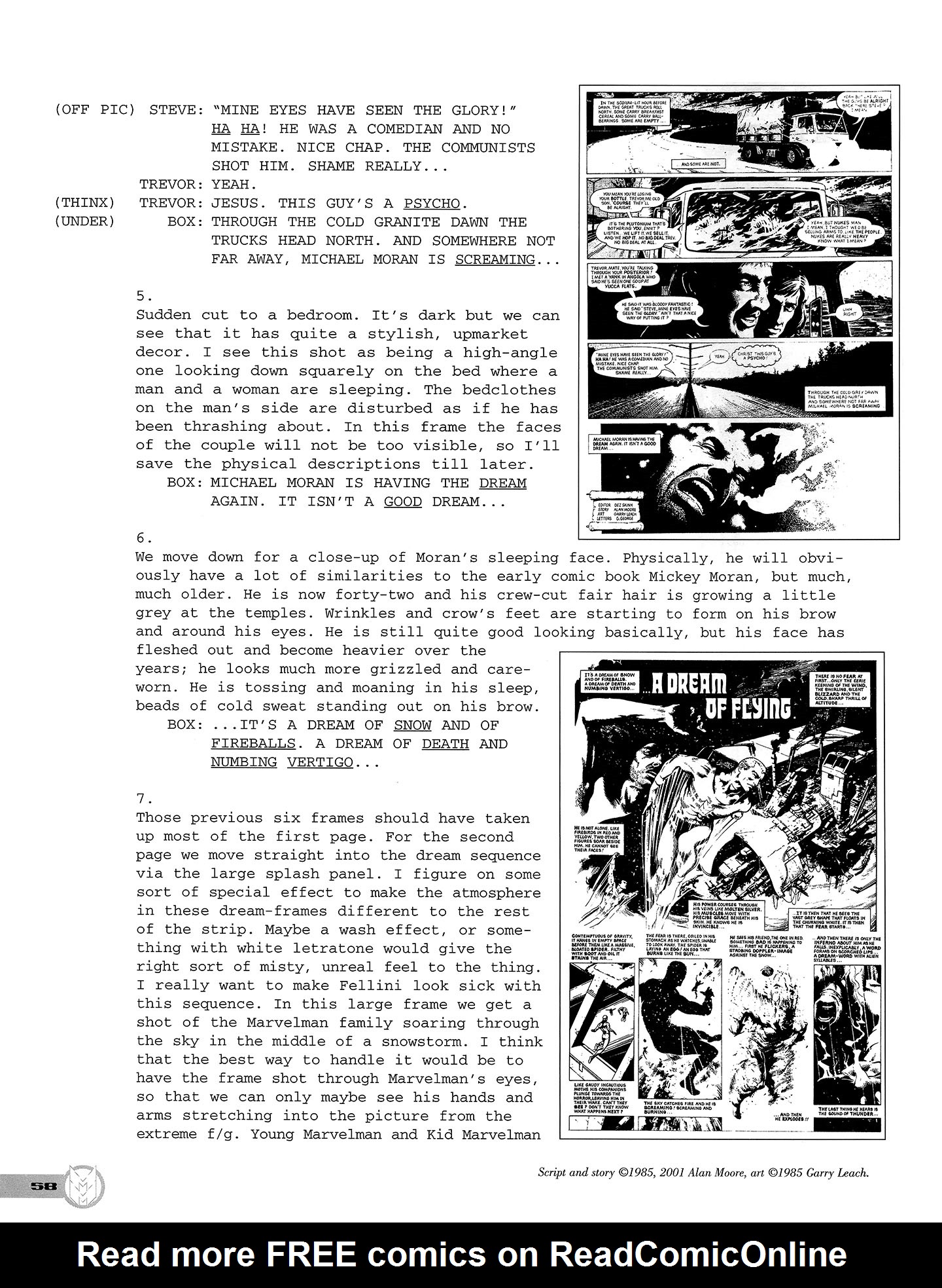 Read online Kimota!: The Miracleman Companion comic -  Issue # Full - 59