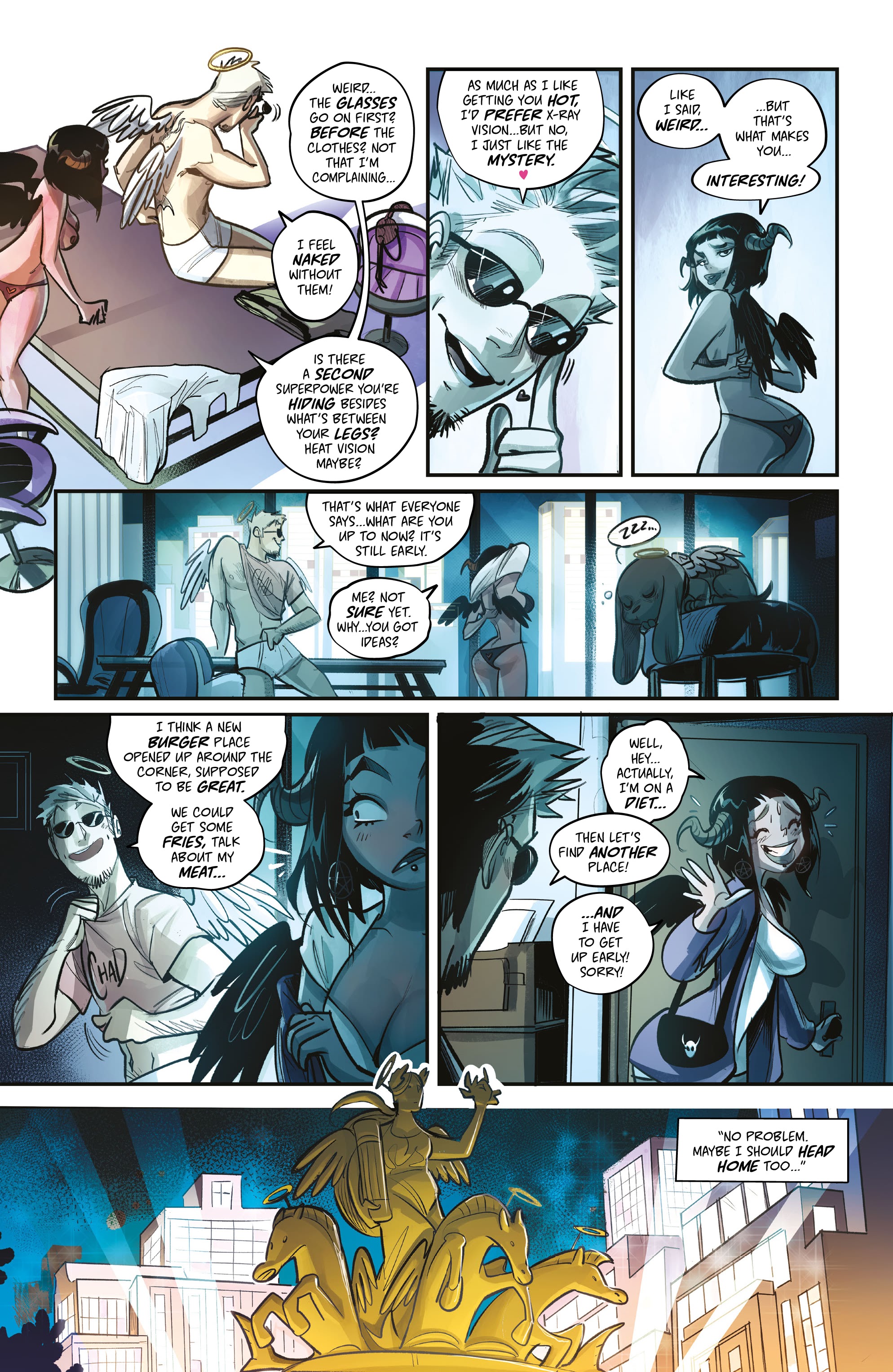 Read online Mirka Andolfo's Sweet Paprika comic -  Issue #1 - 21