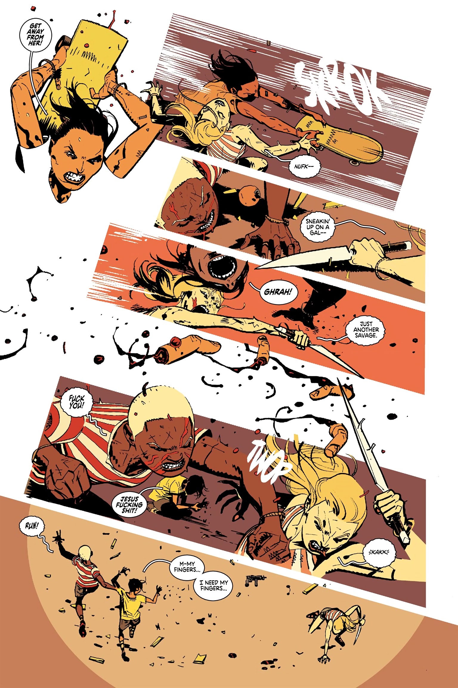 Read online Deadly Class comic -  Issue # _Deluxe Edition Teen Age Riot (Part 1) - 58