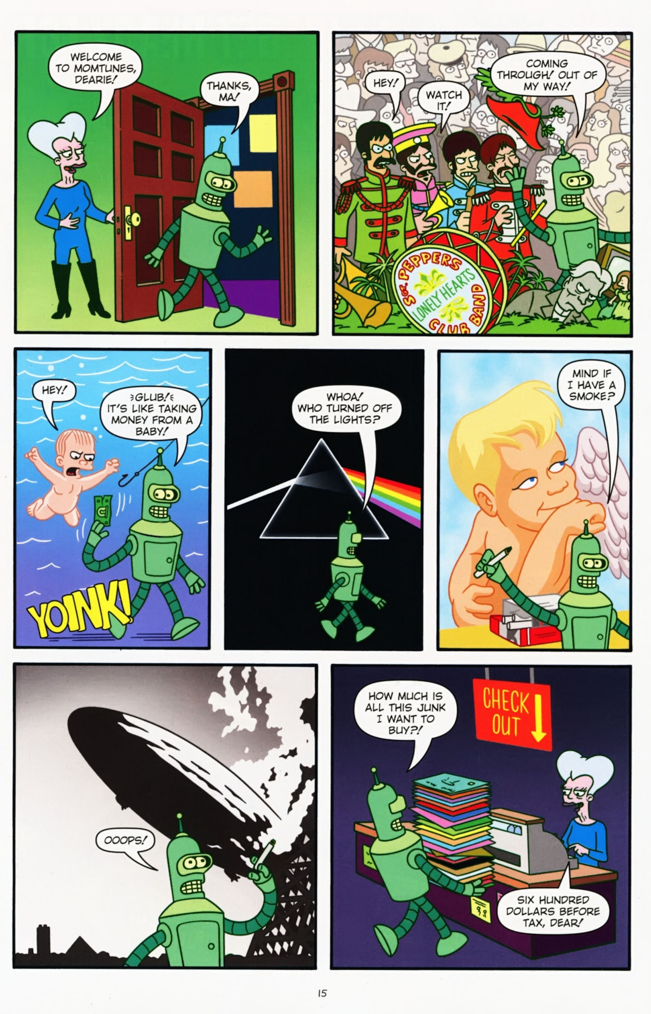 Read online Futurama Comics comic -  Issue #56 - 14