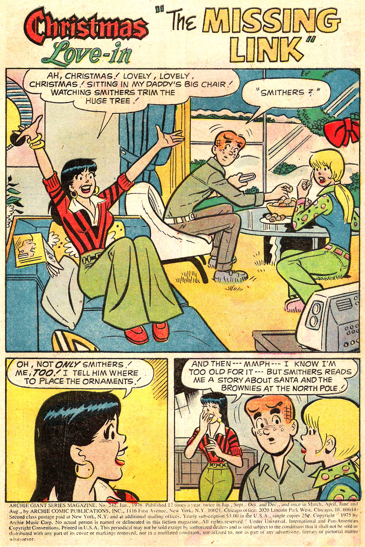 Read online Archie Giant Series Magazine comic -  Issue #242 - 3