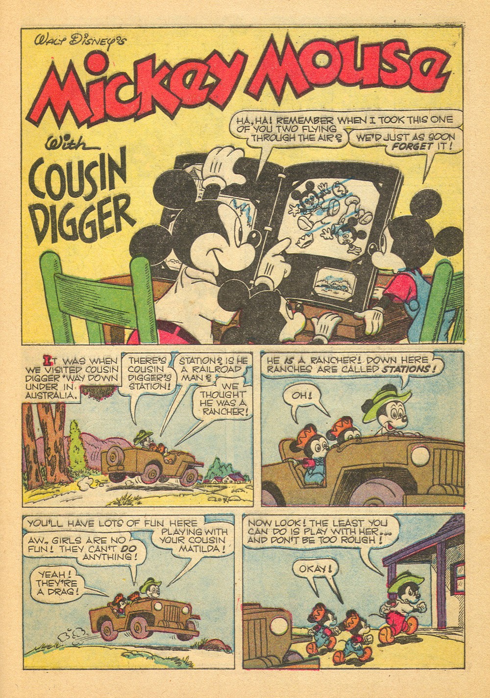 Read online Four Color Comics comic -  Issue #1057 - 29