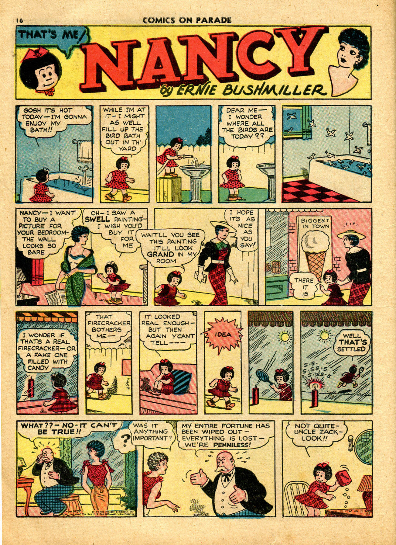 Read online Comics on Parade comic -  Issue #28 - 18