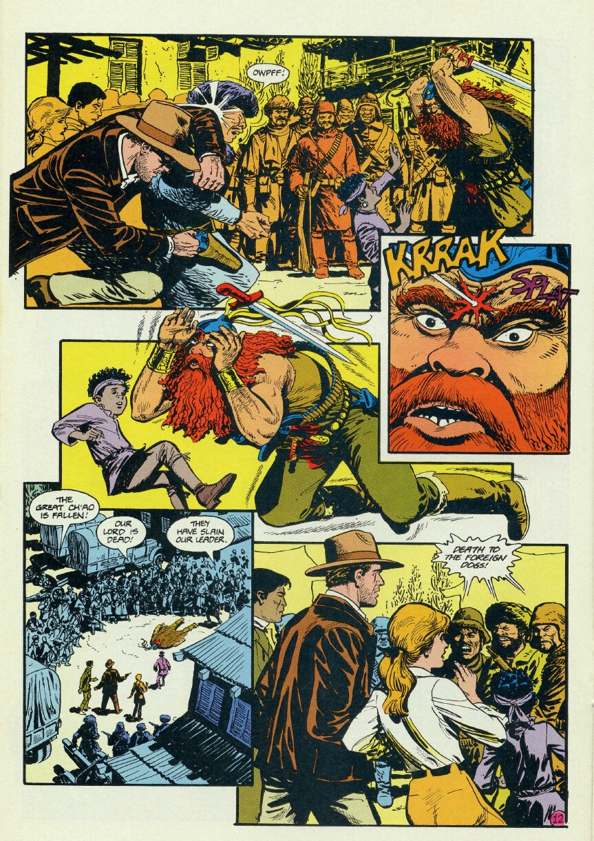Read online Indiana Jones: Thunder in the Orient comic -  Issue #6 - 14