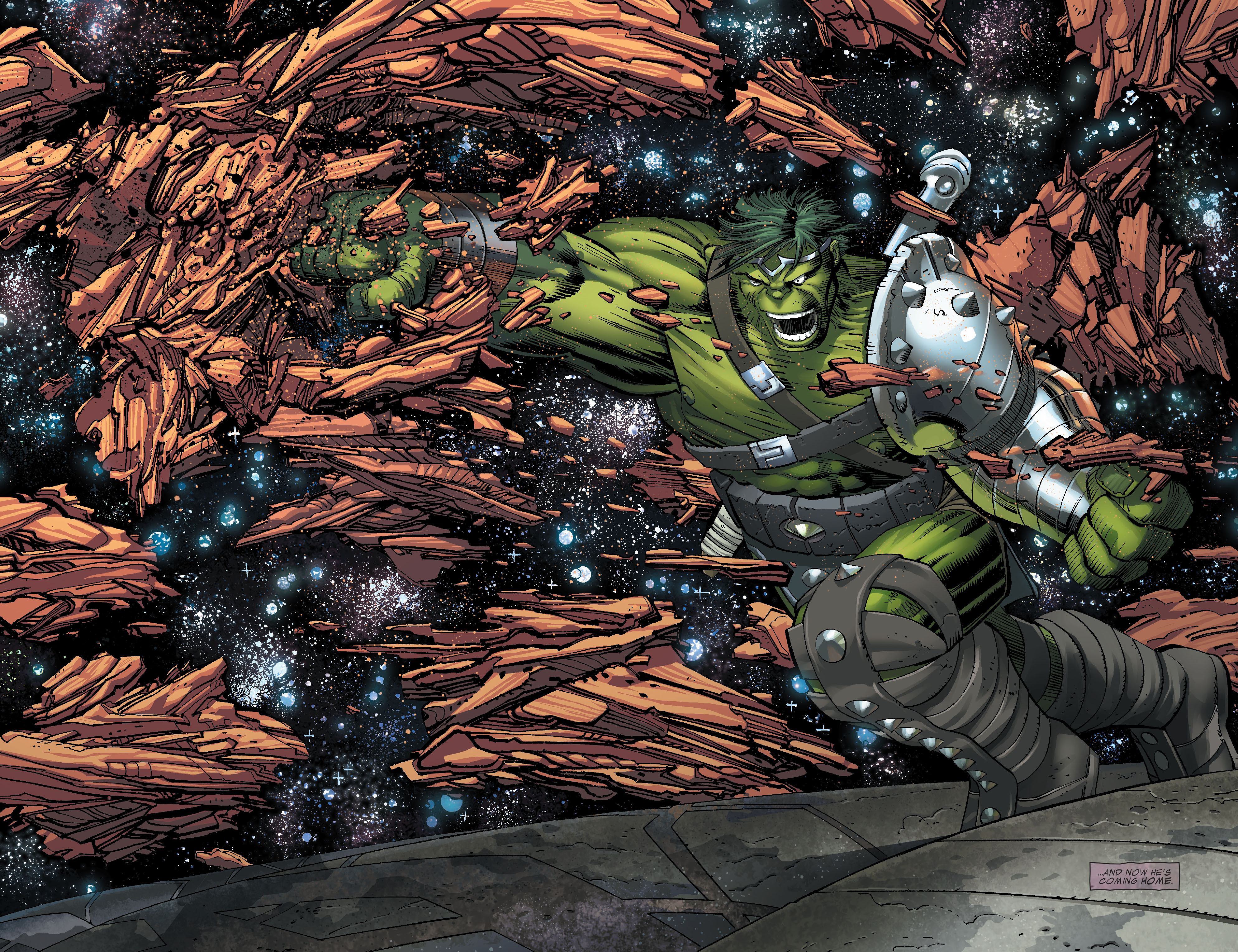 Read online World War Hulk comic -  Issue #1 - 4