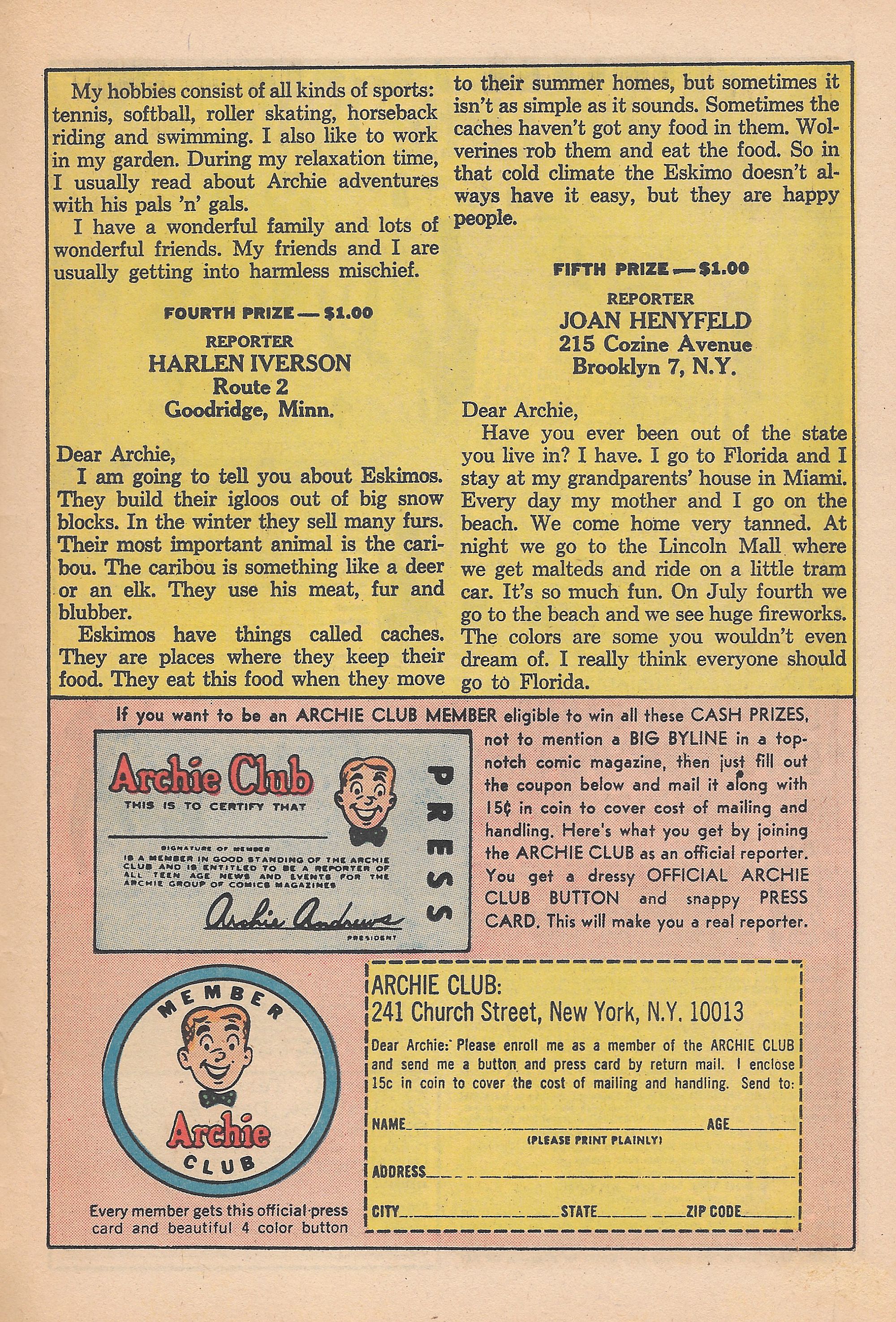 Read online Archie's Joke Book Magazine comic -  Issue #94 - 27