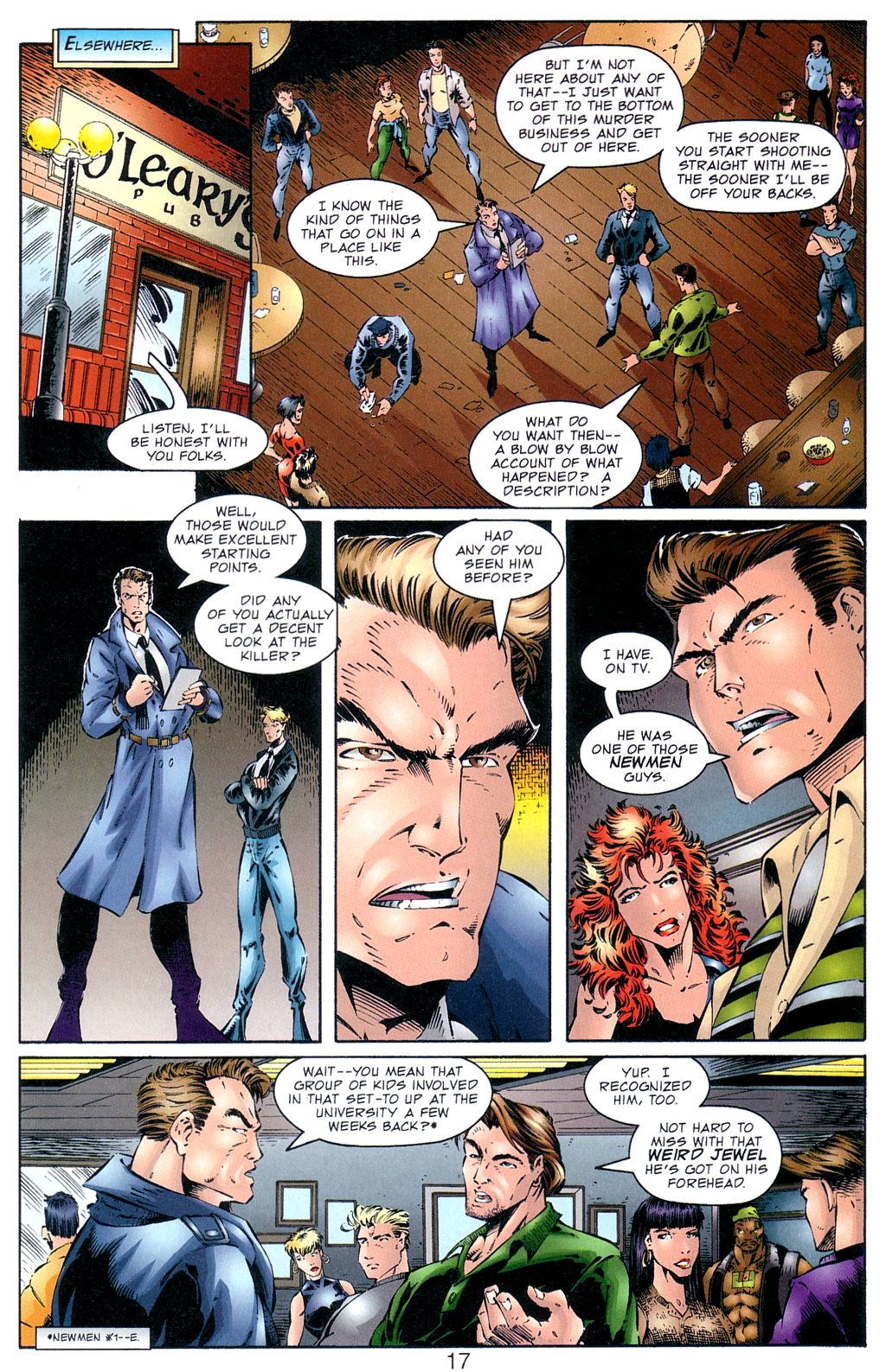 Read online NewMen comic -  Issue #7 - 19