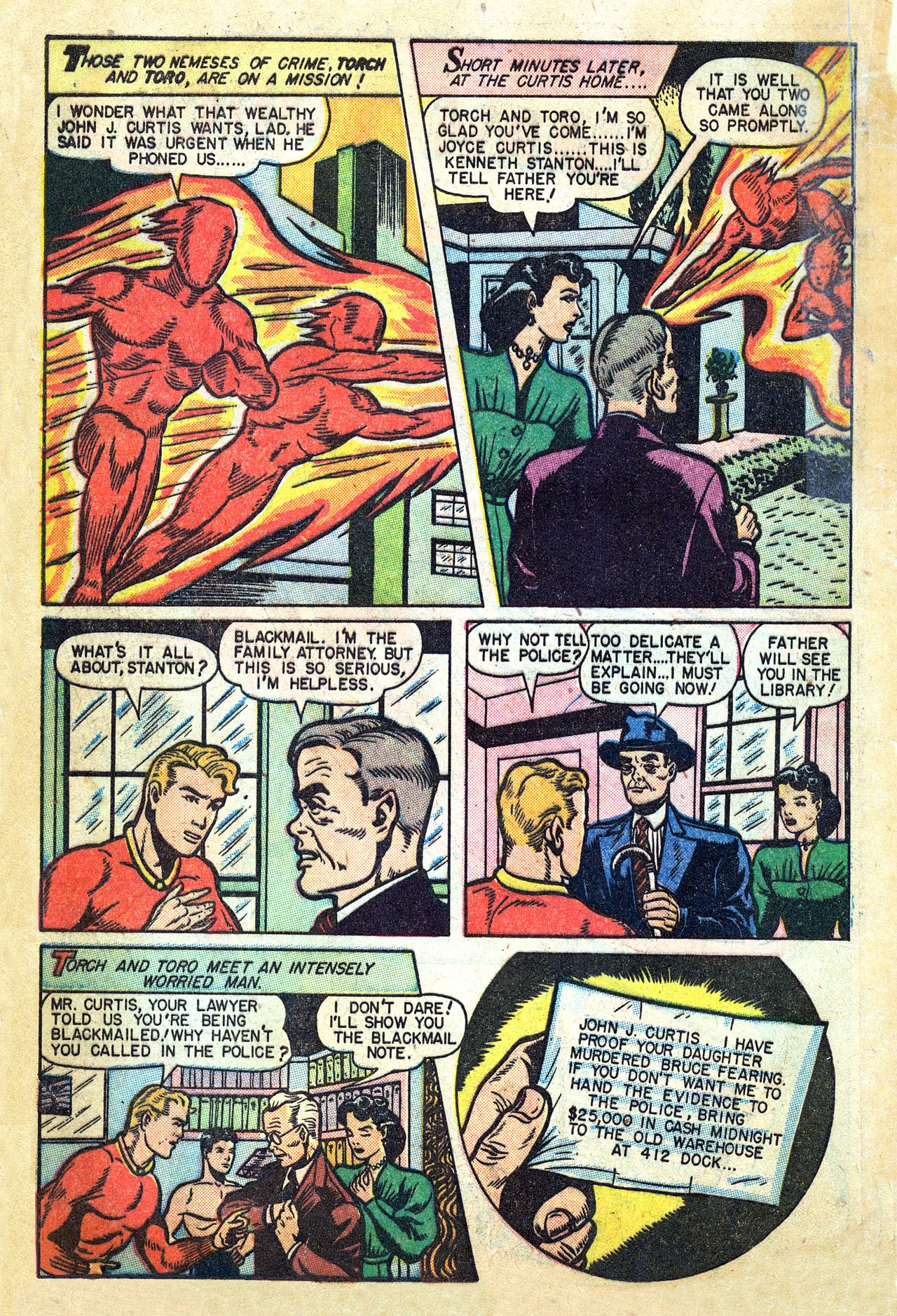 Read online Marvel Mystery Comics comic -  Issue #83 - 4