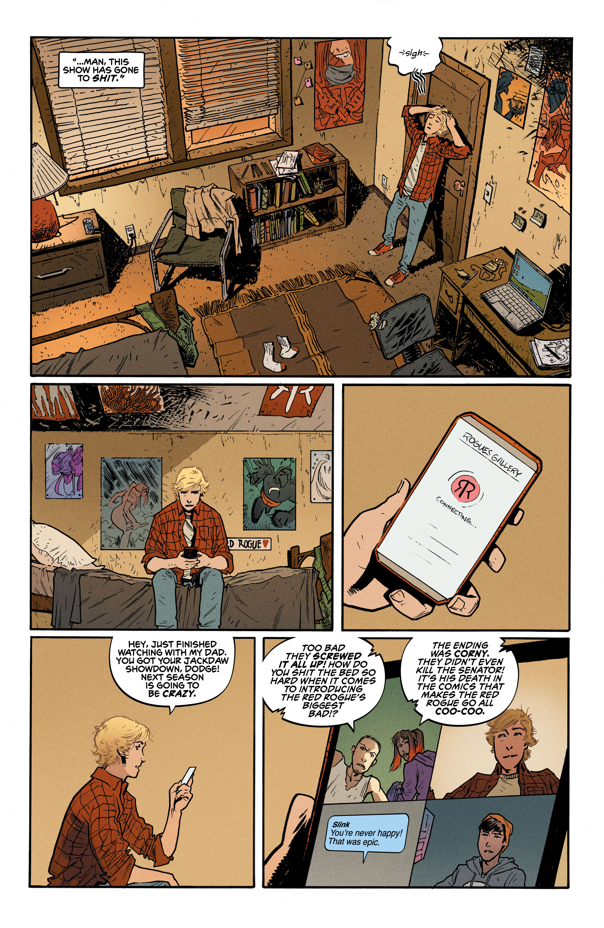 Read online Rogues' Gallery (2022) comic -  Issue #1 - 9