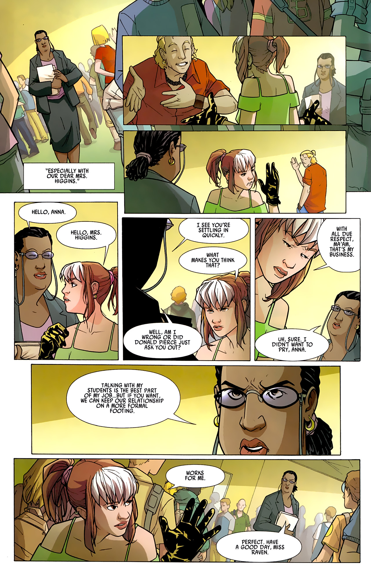 Read online X-Campus comic -  Issue #2 - 8