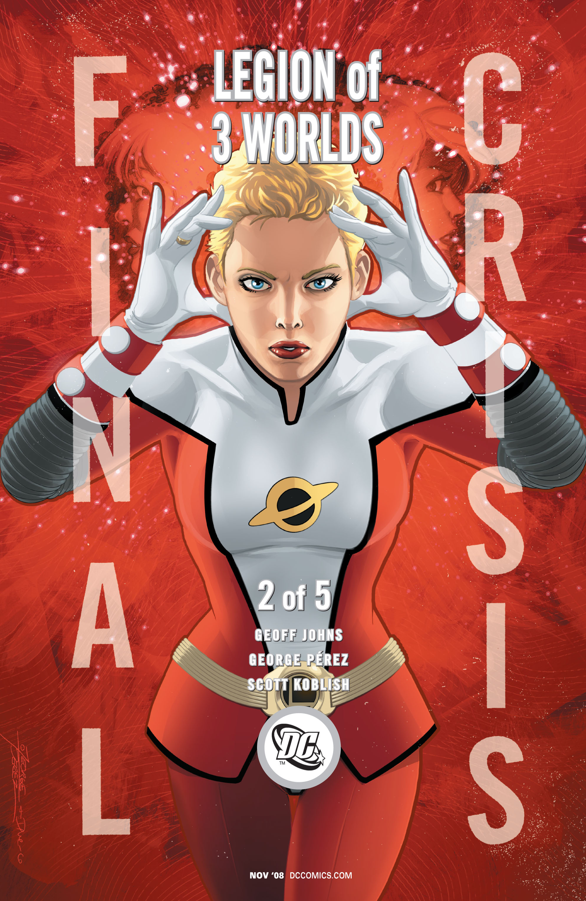Read online Final Crisis: Legion of Three Worlds comic -  Issue #2 - 1
