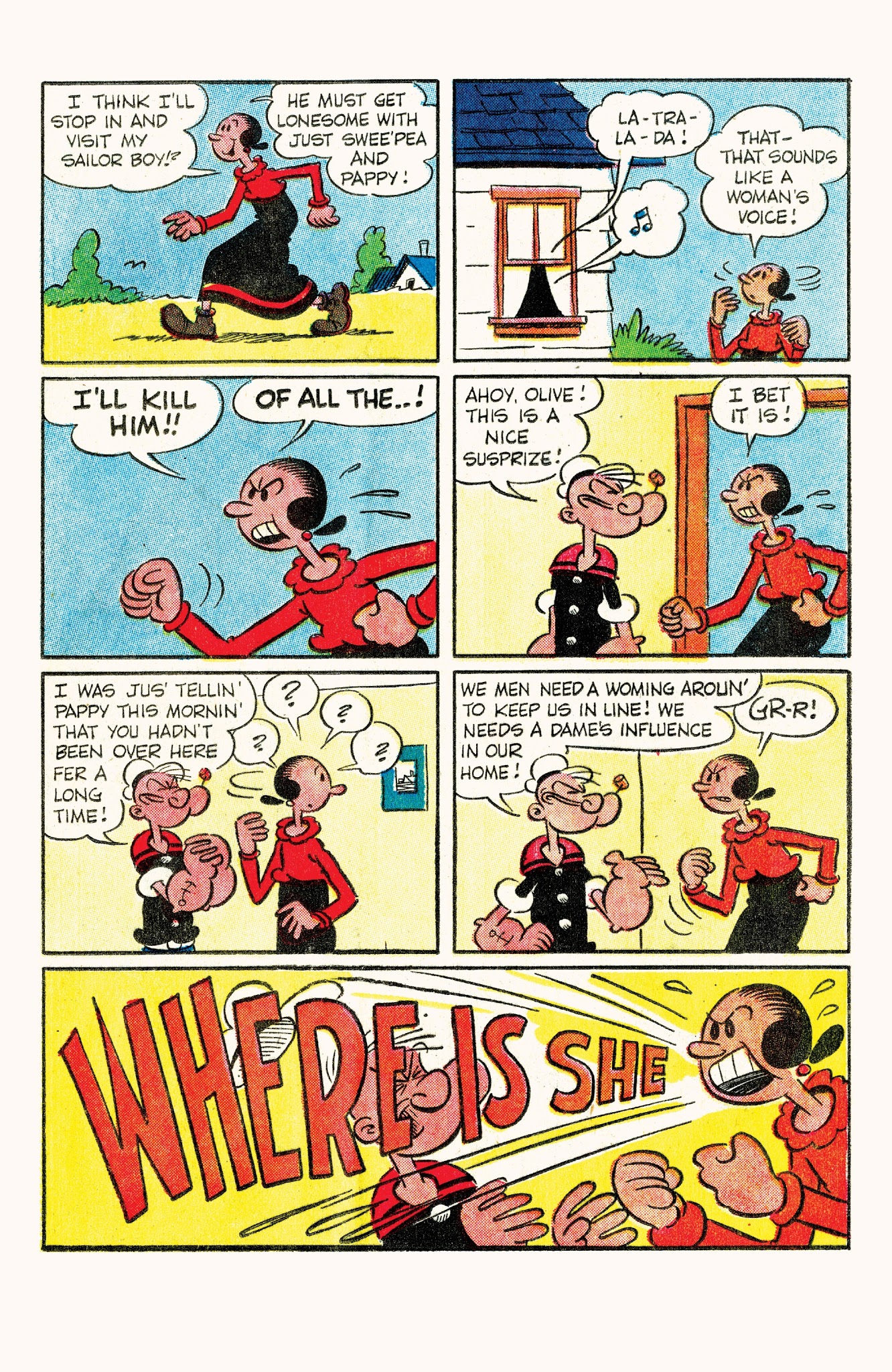 Read online Classic Popeye comic -  Issue #60 - 22