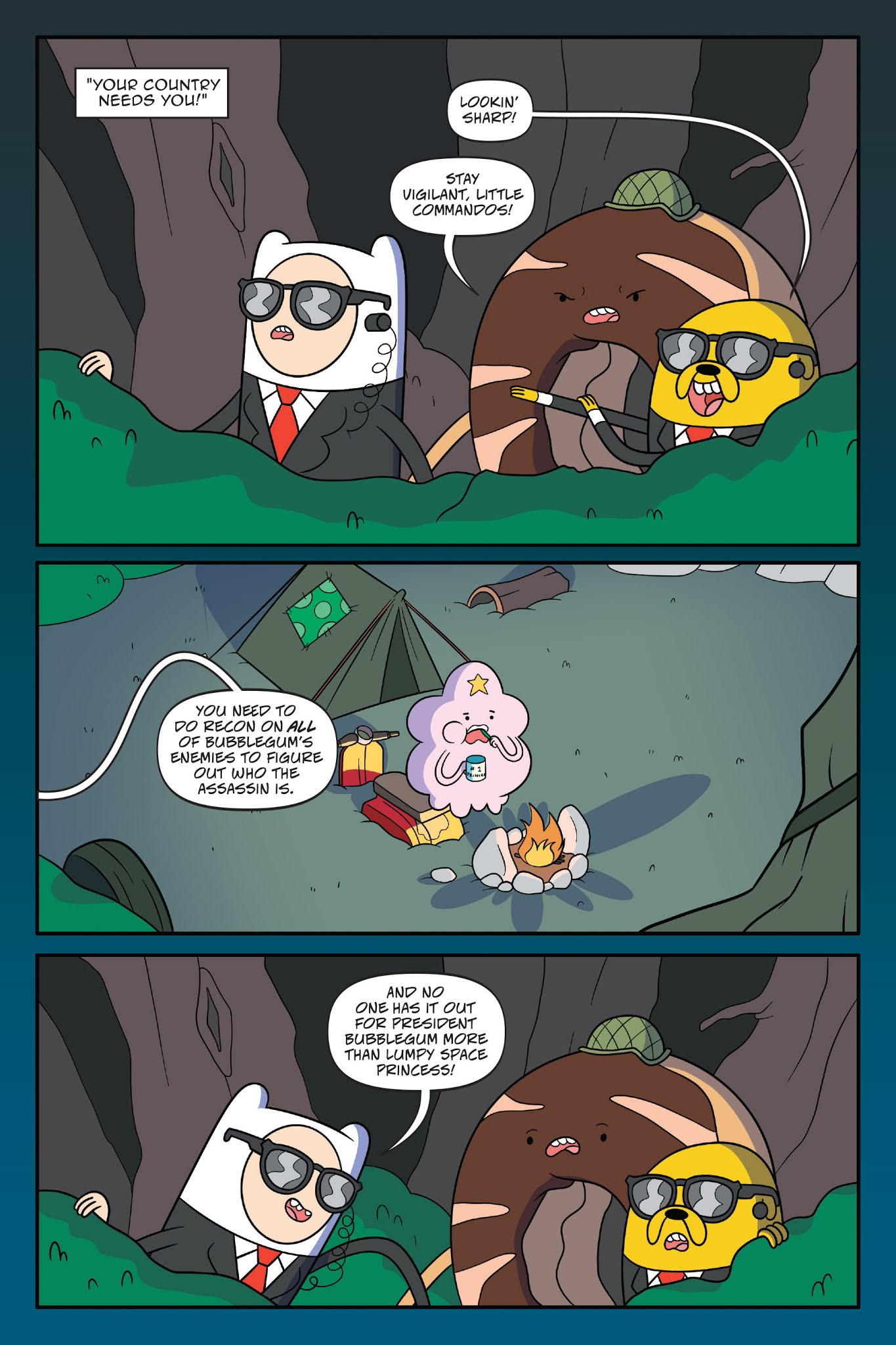 Read online Adventure Time: President Bubblegum comic -  Issue # TPB - 78