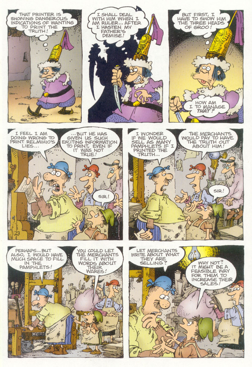 Read online Sergio Aragonés' Groo: Mightier Than the Sword comic -  Issue #4 - 7