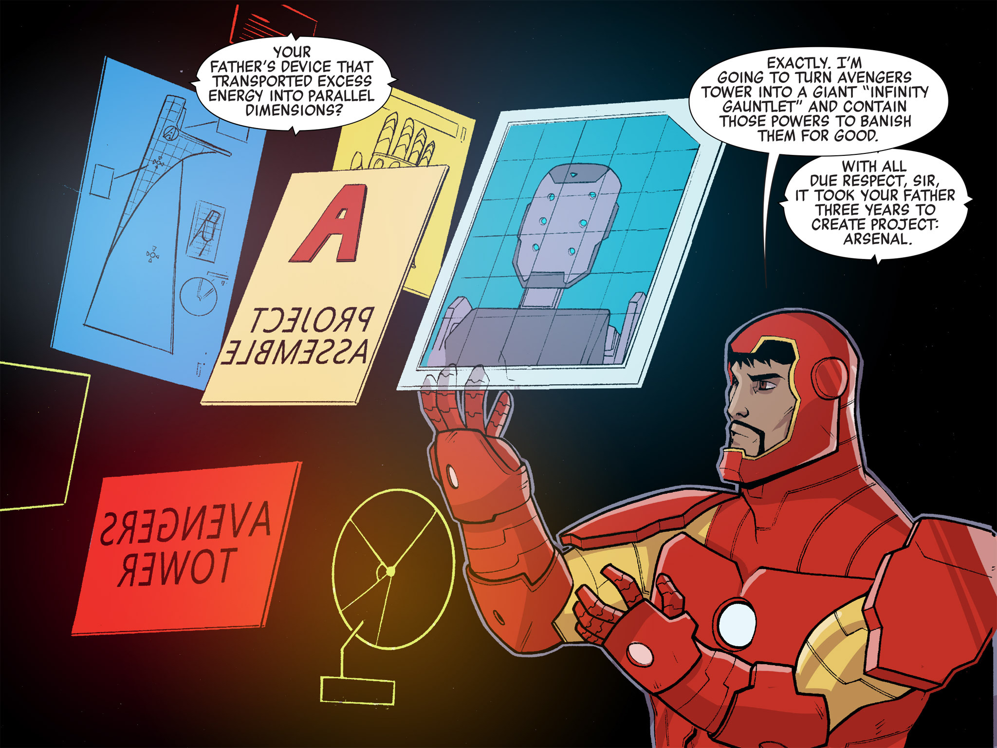 Read online Marvel Universe Avengers Infinite Comic comic -  Issue #5 - 21