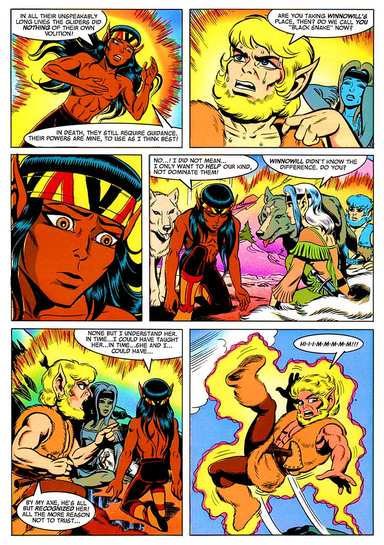 Read online ElfQuest: Kings of the Broken Wheel comic -  Issue #1 - 19