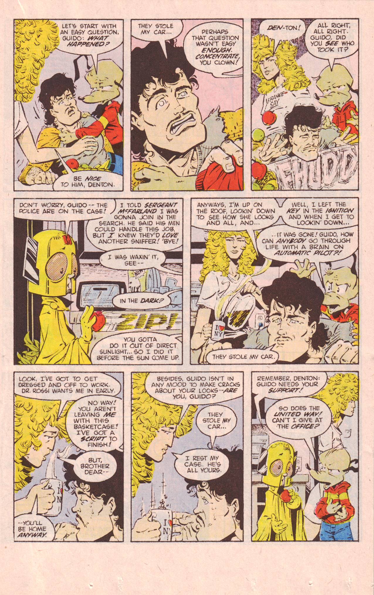 Read online 'Mazing Man comic -  Issue #4 - 12