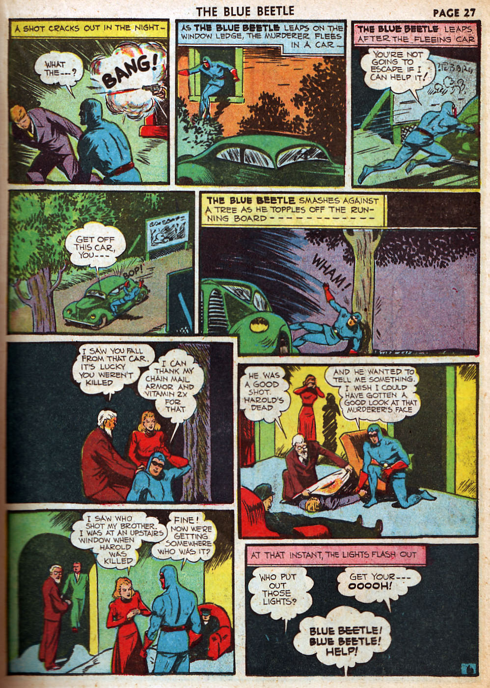 Read online The Blue Beetle comic -  Issue #11 - 29