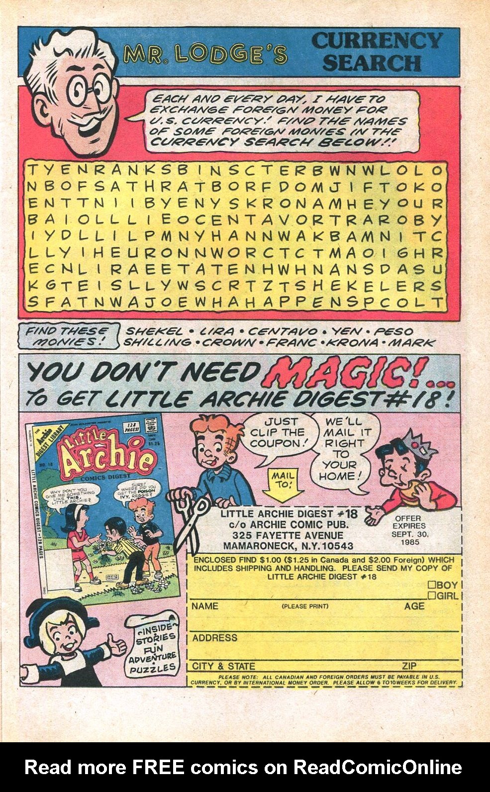 Read online Life With Archie (1958) comic -  Issue #250 - 11