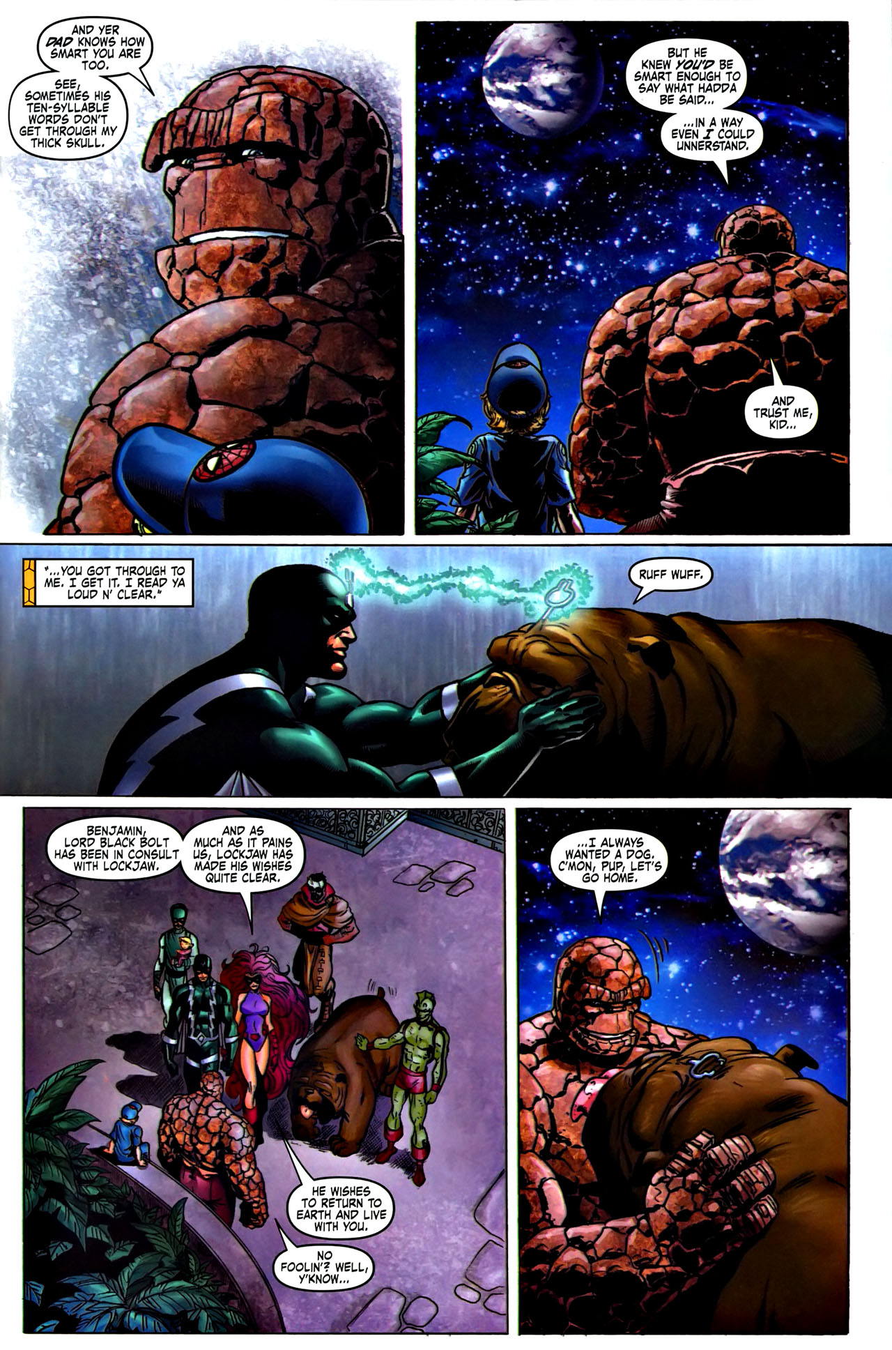Read online The Thing (2006) comic -  Issue #4 - 22