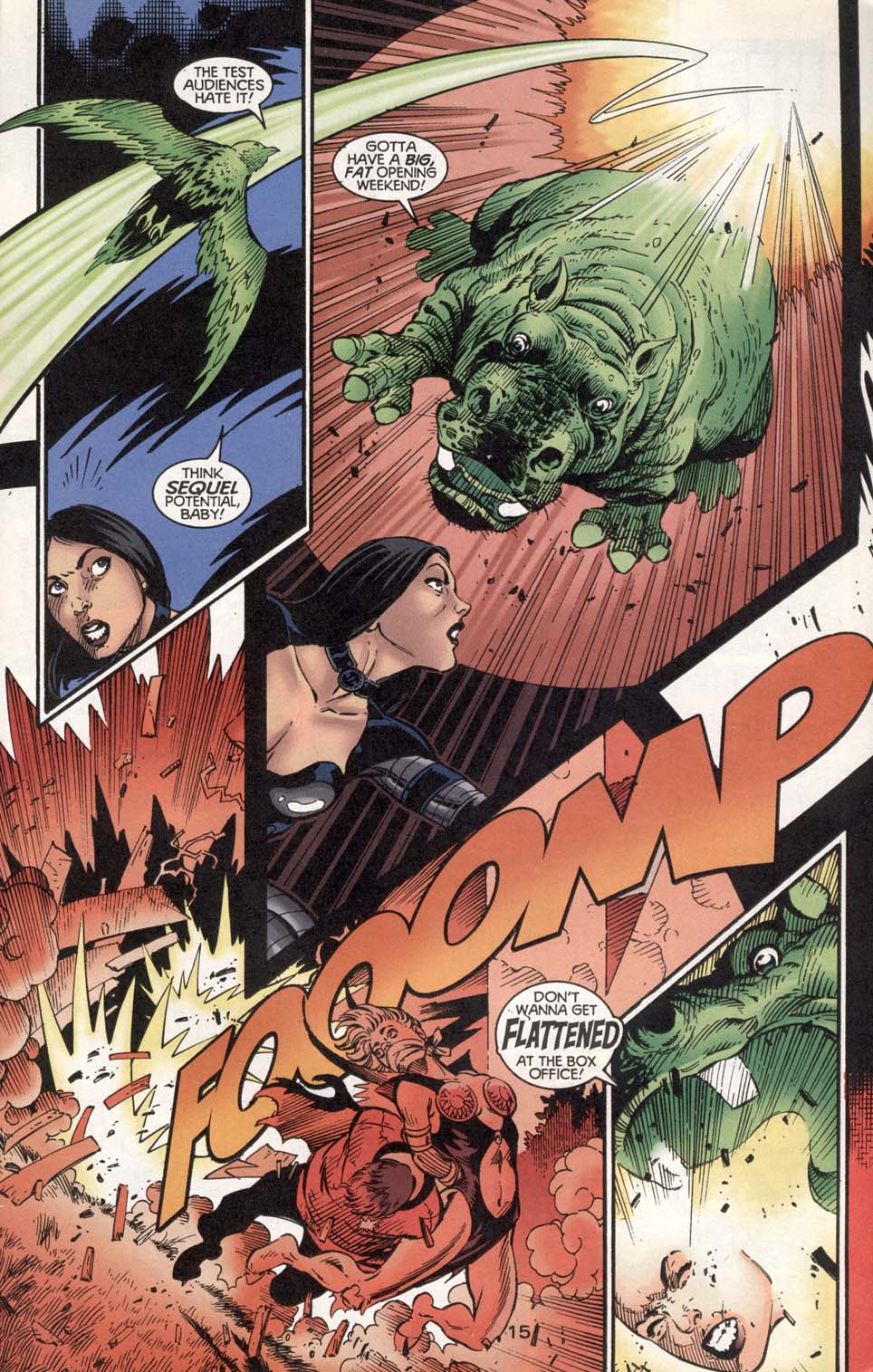 Read online Beast Boy comic -  Issue #4 - 15