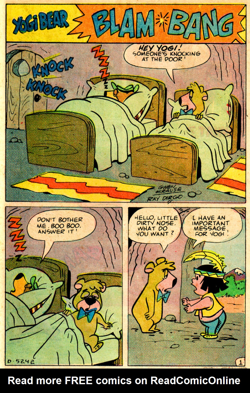 Read online Yogi Bear (1970) comic -  Issue #19 - 20