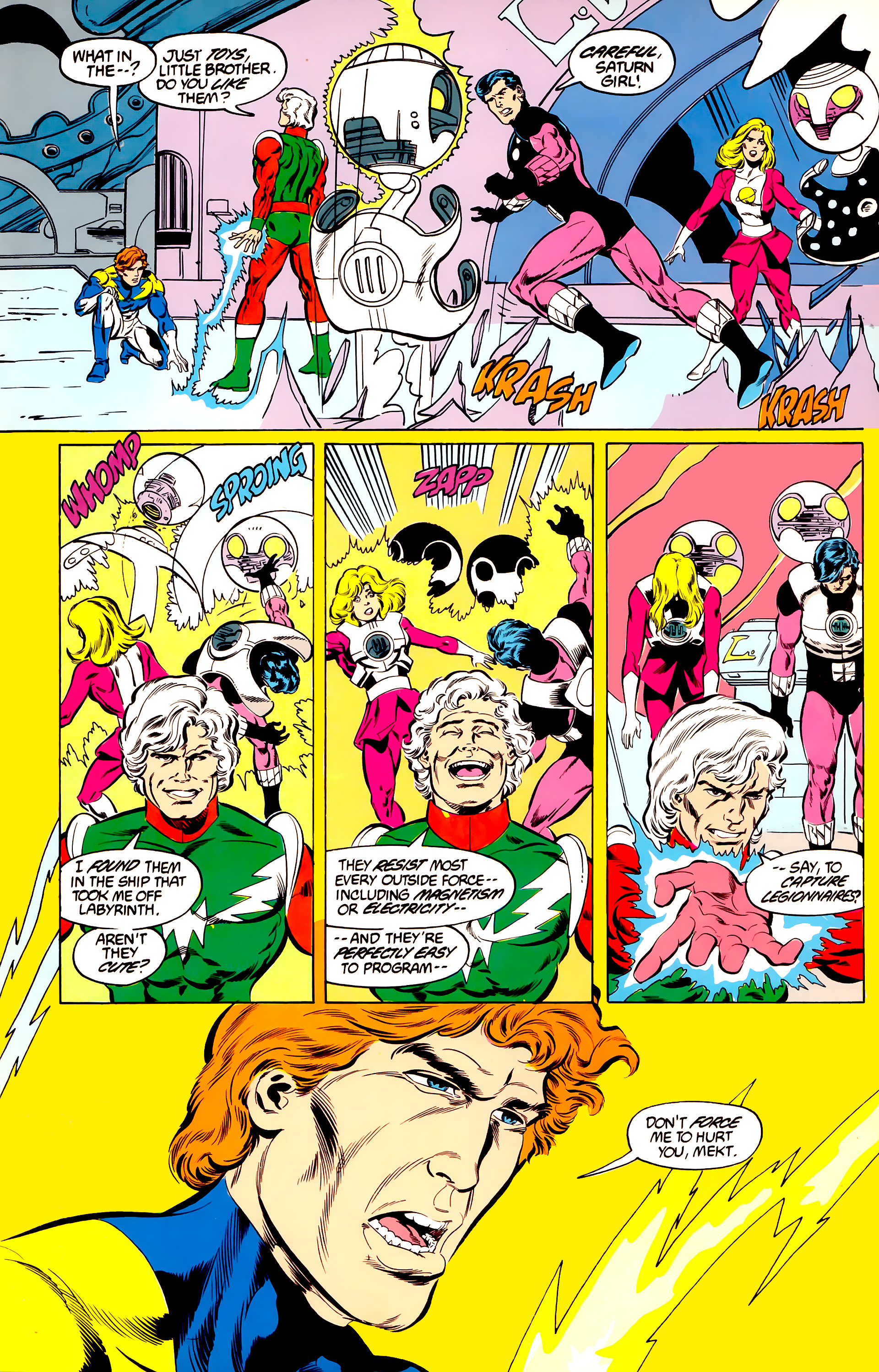 Read online Legion of Super-Heroes (1984) comic -  Issue #45 - 52