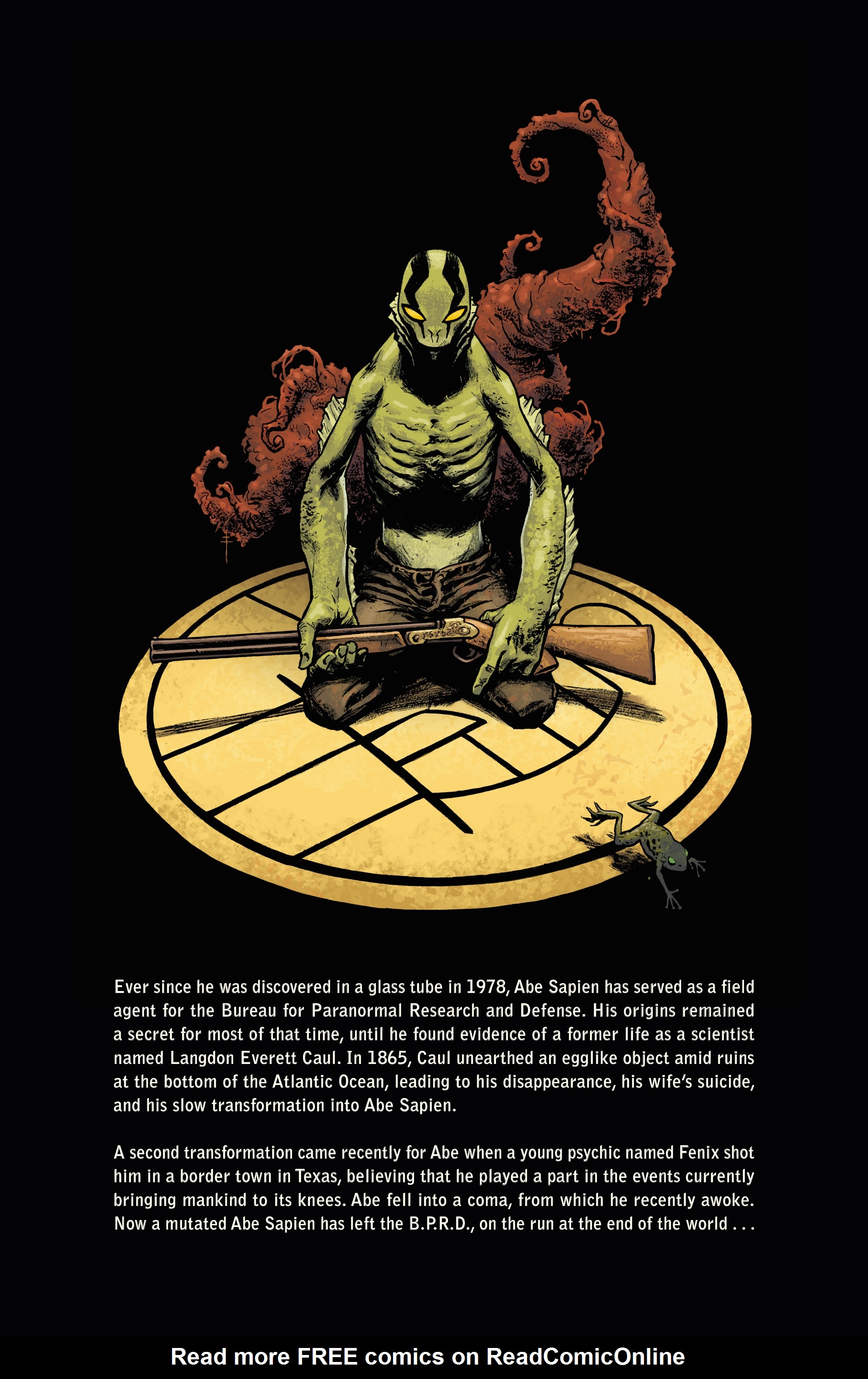 Read online Abe Sapien comic -  Issue # _TPB Dark and Terrible 1 (Part 1) - 4