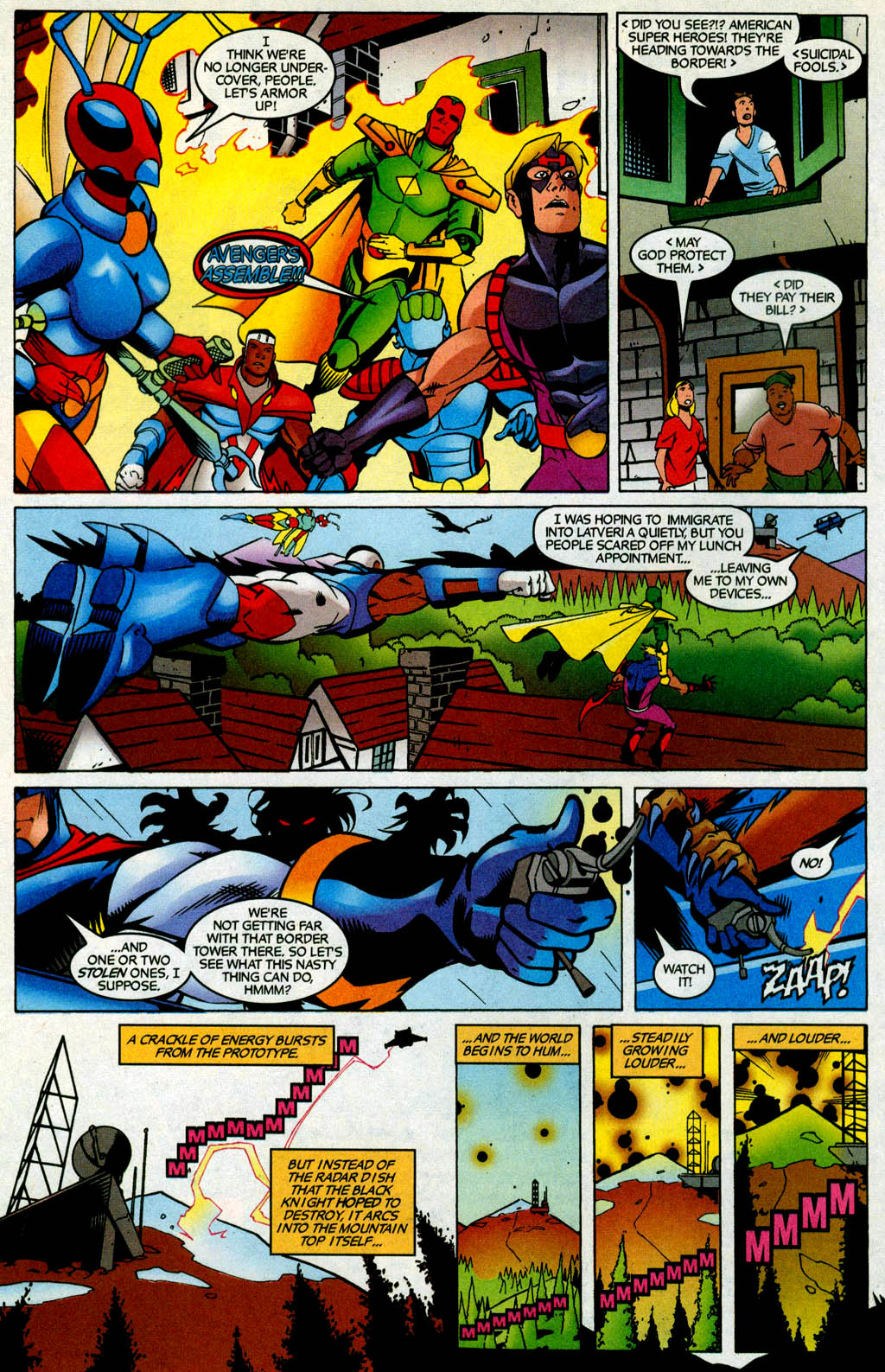 Read online Avengers United They Stand comic -  Issue #4 - 6