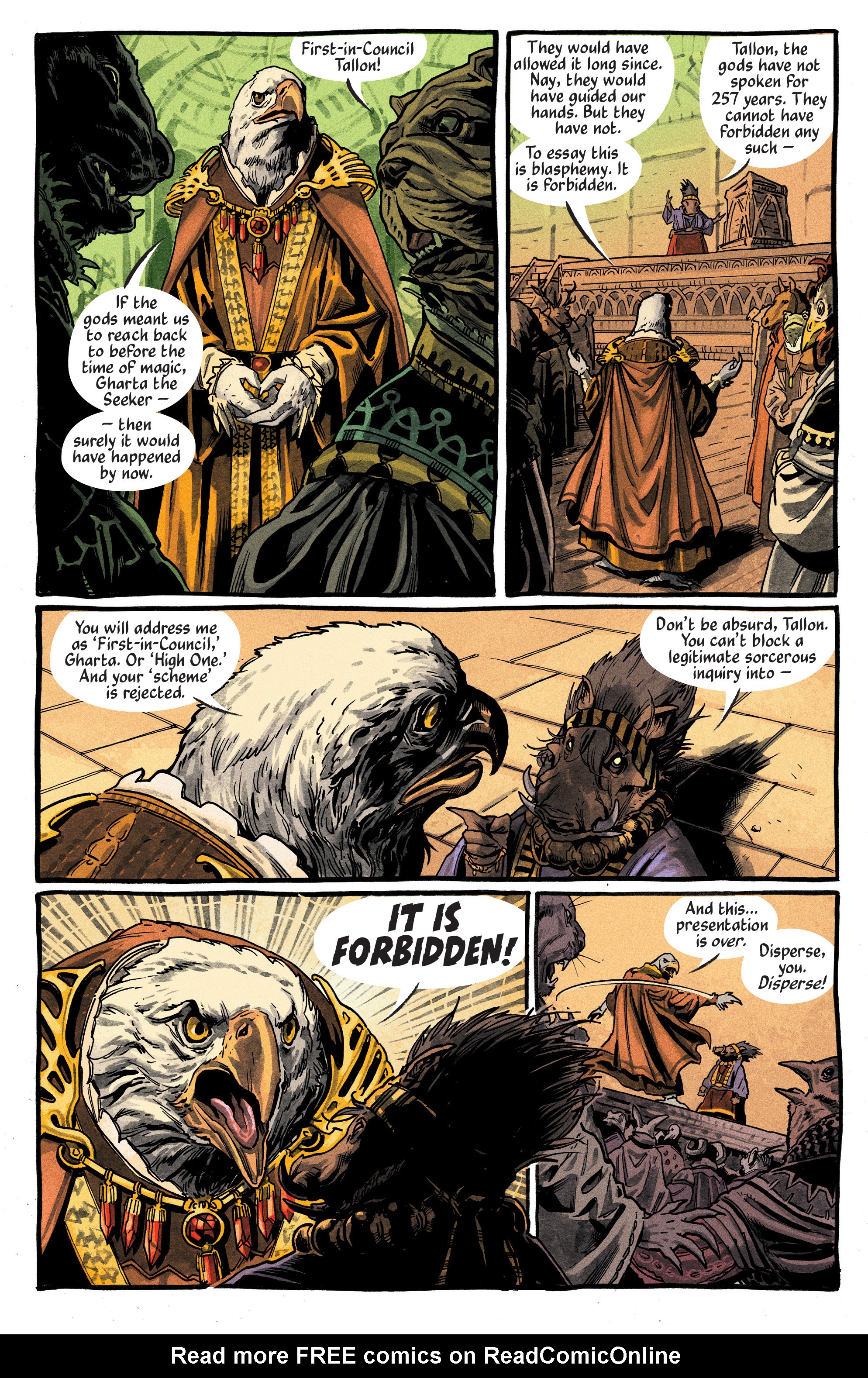 Read online The Autumnlands: Tooth & Claw comic -  Issue #1 - 18