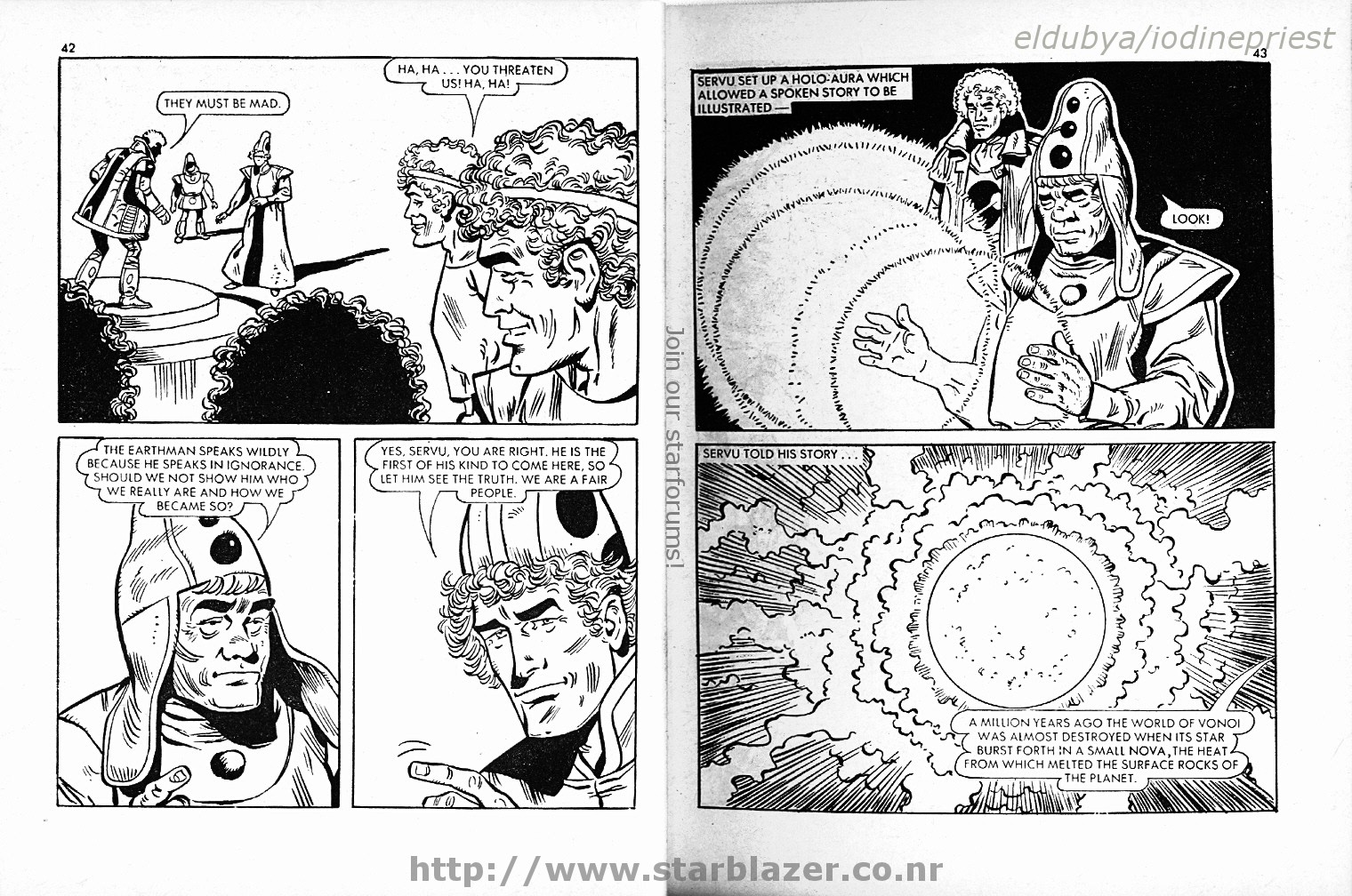Read online Starblazer comic -  Issue #153 - 23