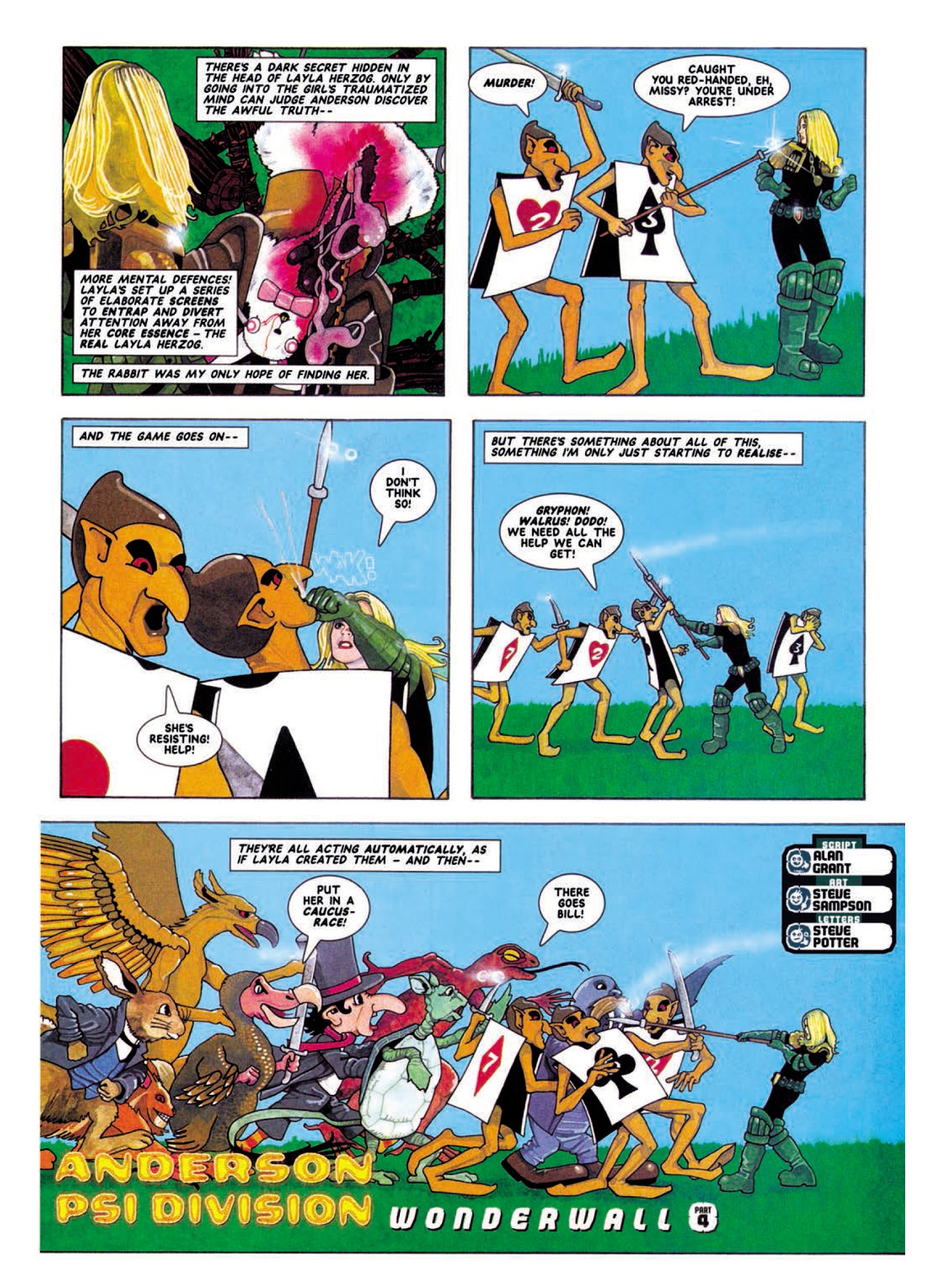Read online Judge Anderson: The Psi Files comic -  Issue # TPB 3 - 138