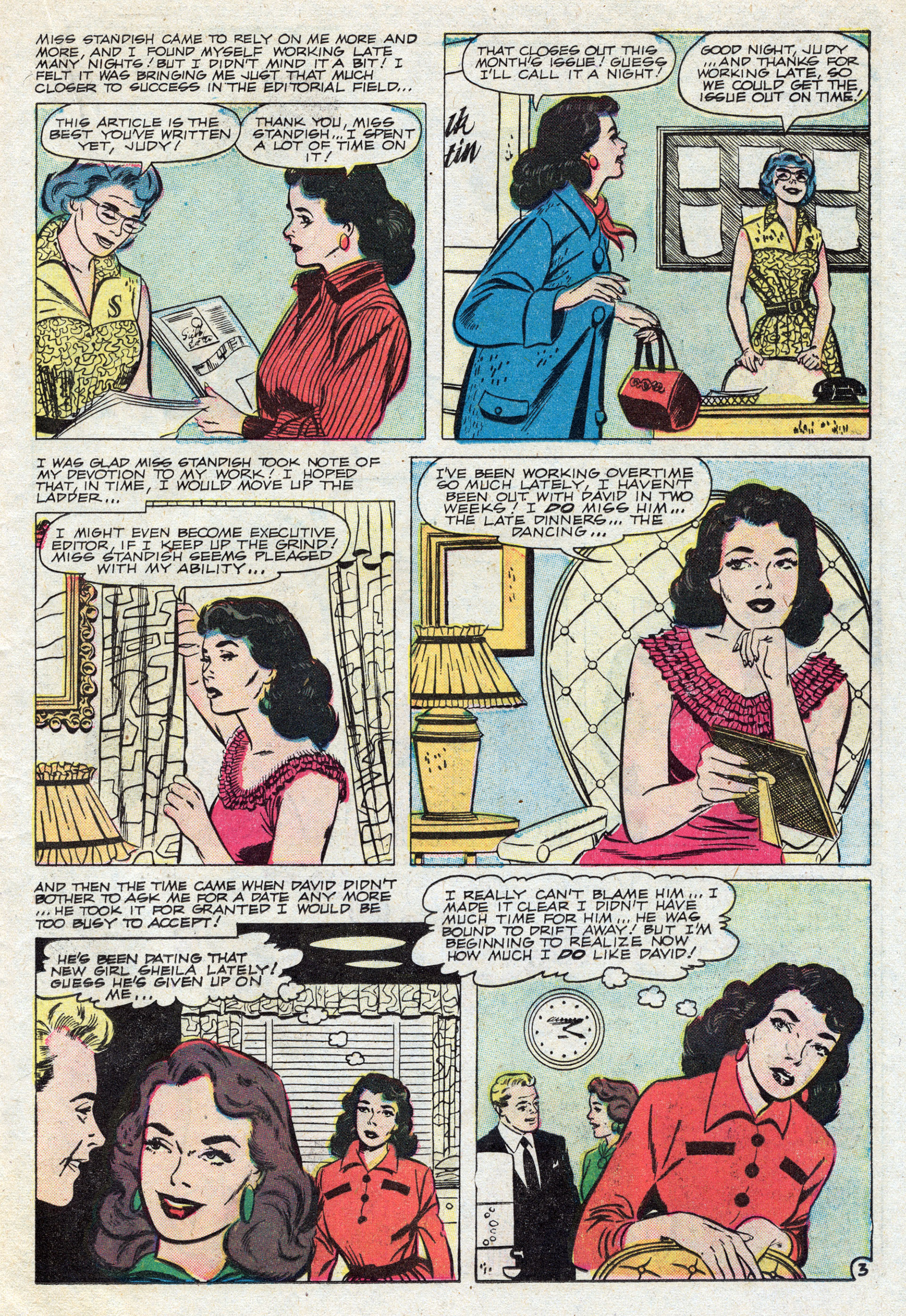 Read online Love Romances comic -  Issue #74 - 23