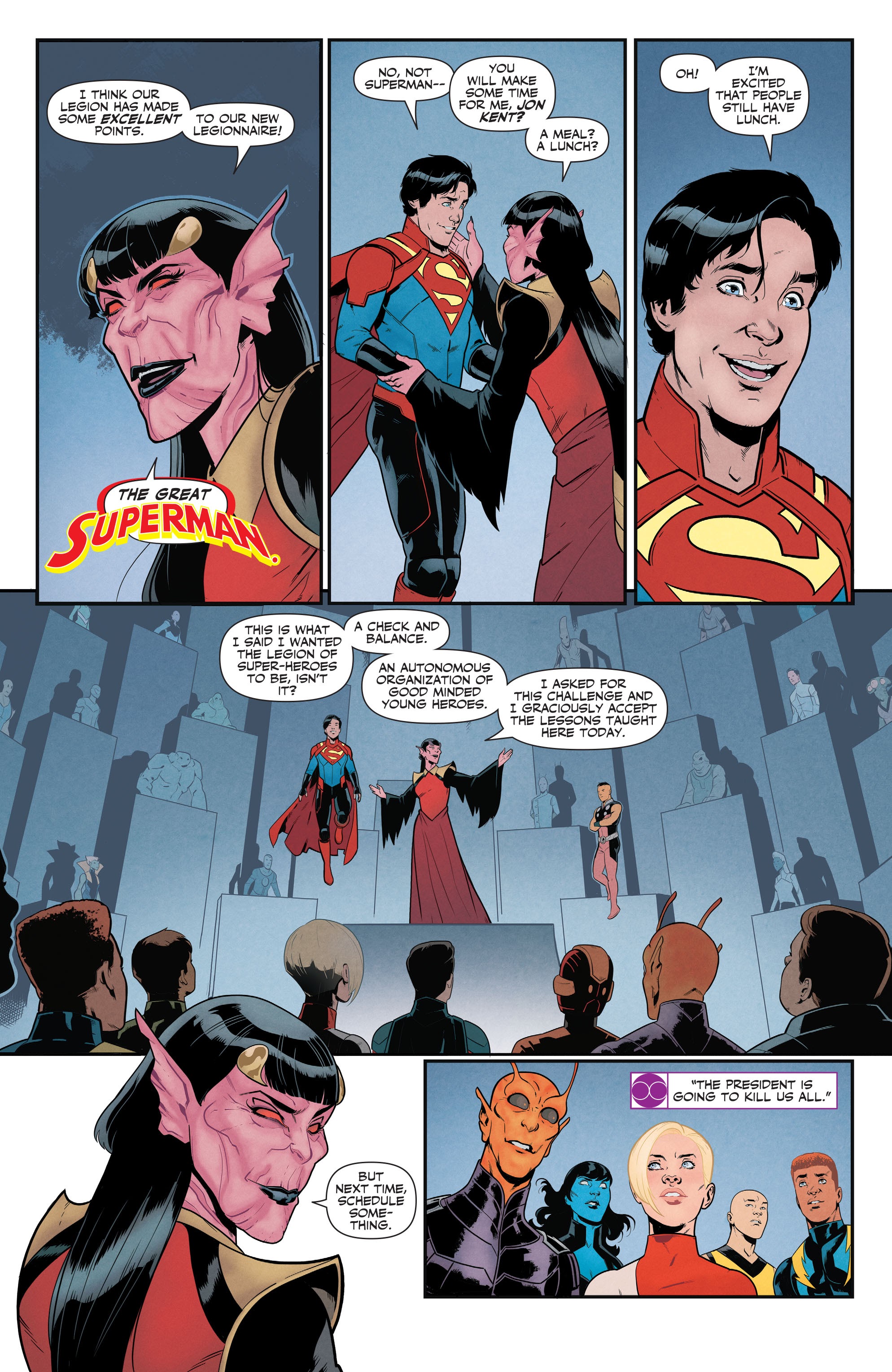 Read online Legion of Super-Heroes (2019) comic -  Issue #7 - 8
