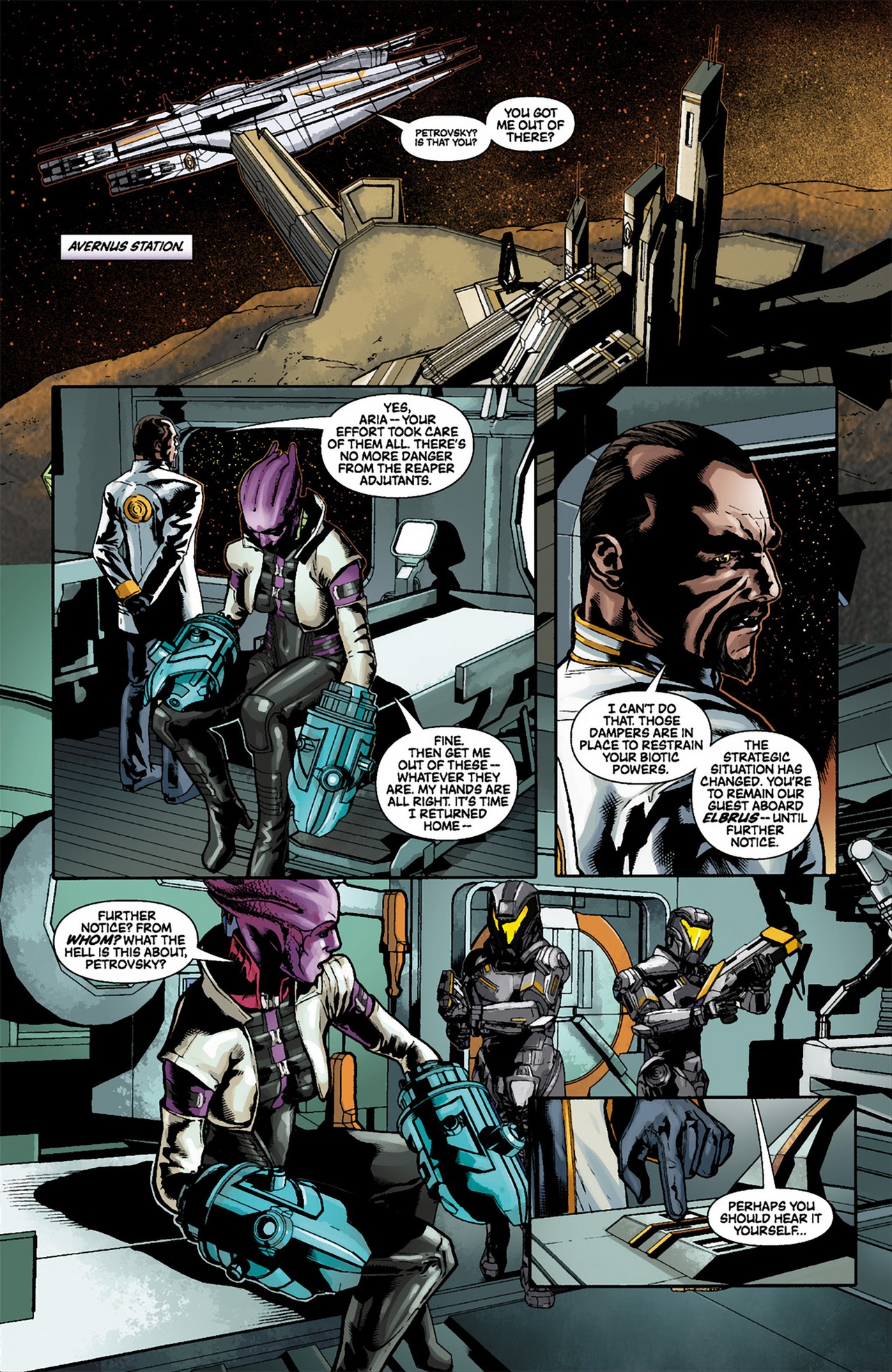 Read online Mass Effect: Invasion comic -  Issue #2 - 22