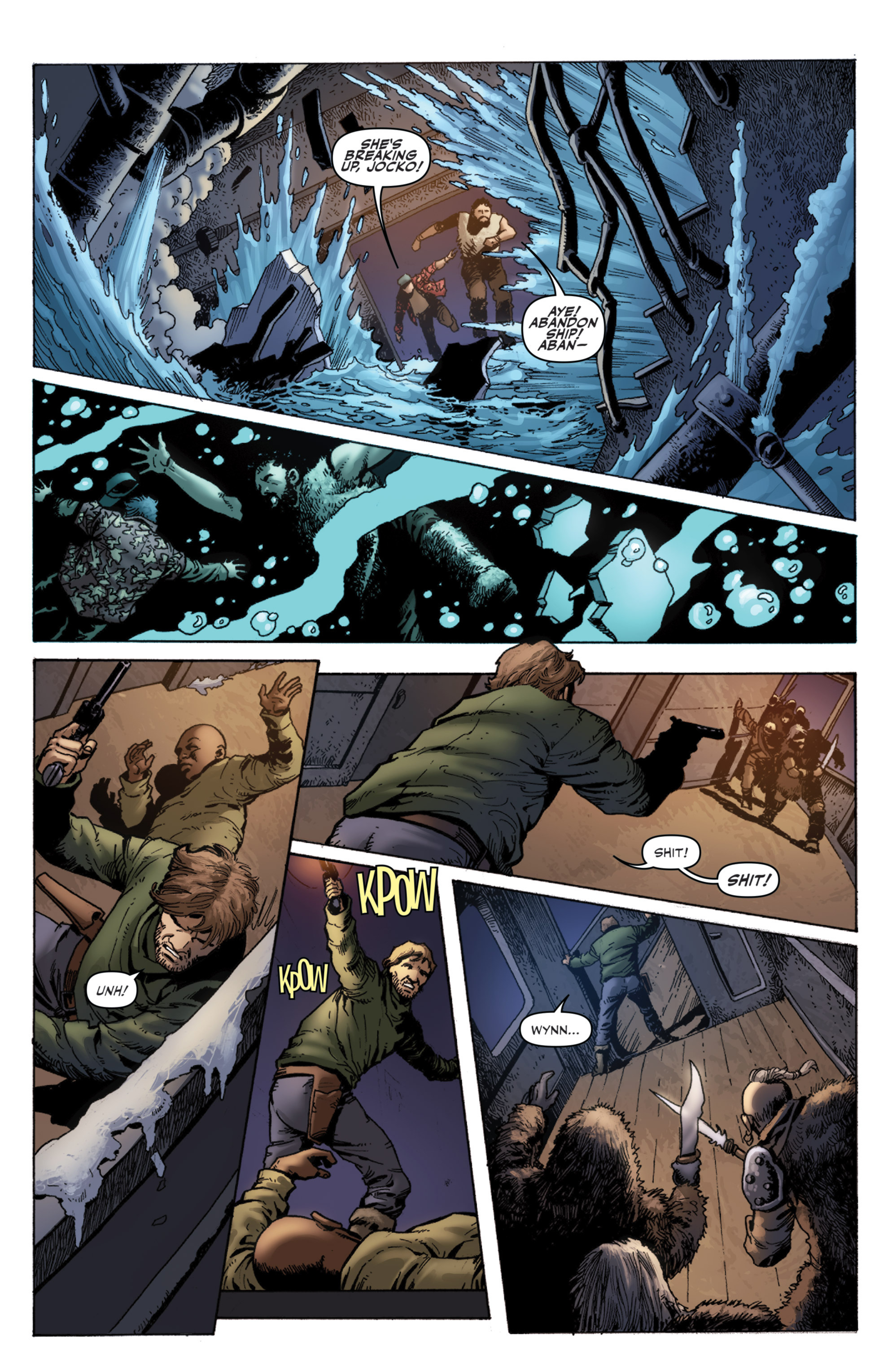 Read online Winterworld: Frozen Fleet comic -  Issue #3 - 12