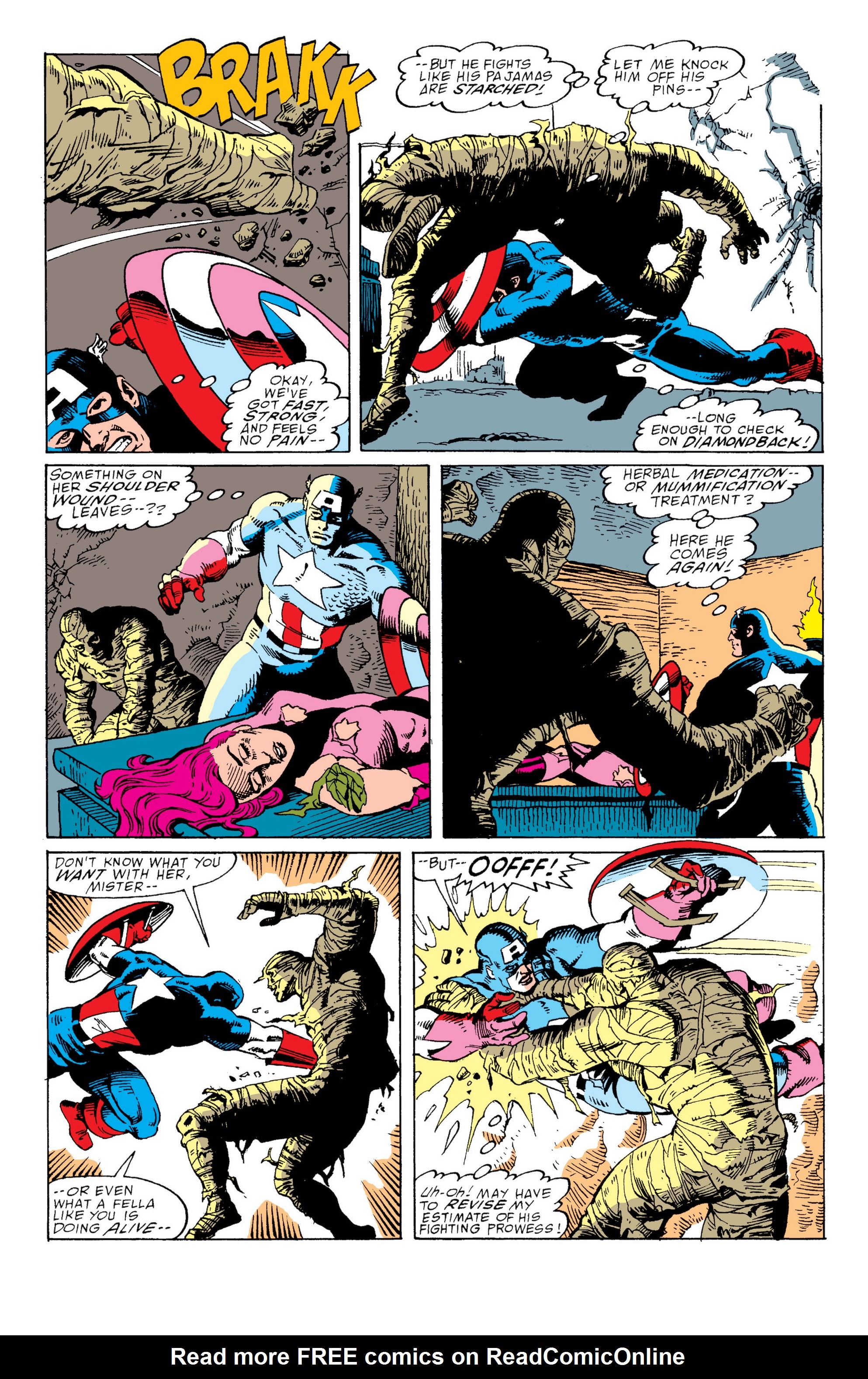 Read online Captain America Epic Collection comic -  Issue # TPB The Bloodstone Hunt (Part 3) - 44