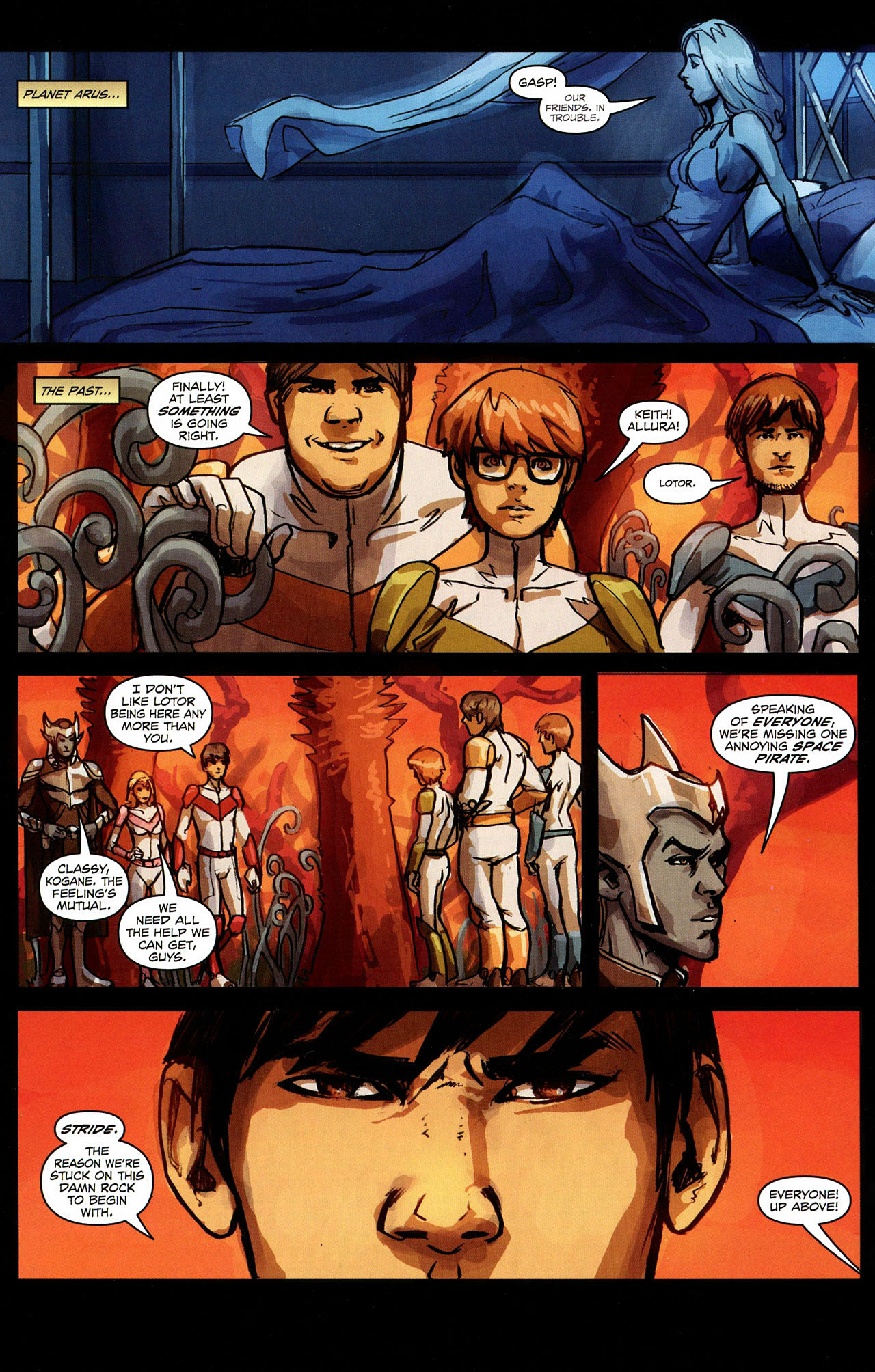 Read online Voltron: A Legend Forged comic -  Issue #1 - 18