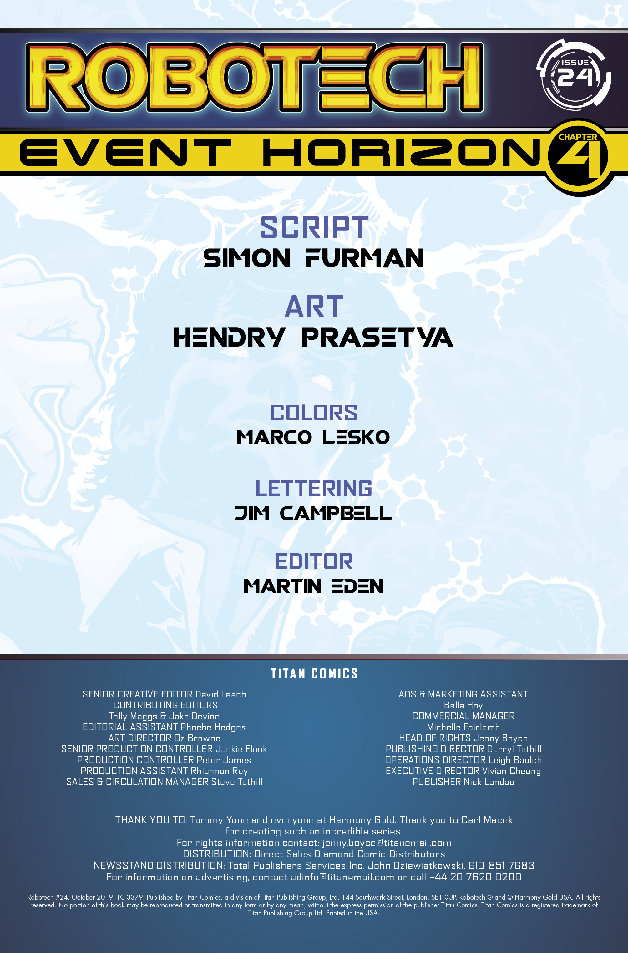 Read online Robotech (2017) comic -  Issue #24 - 2