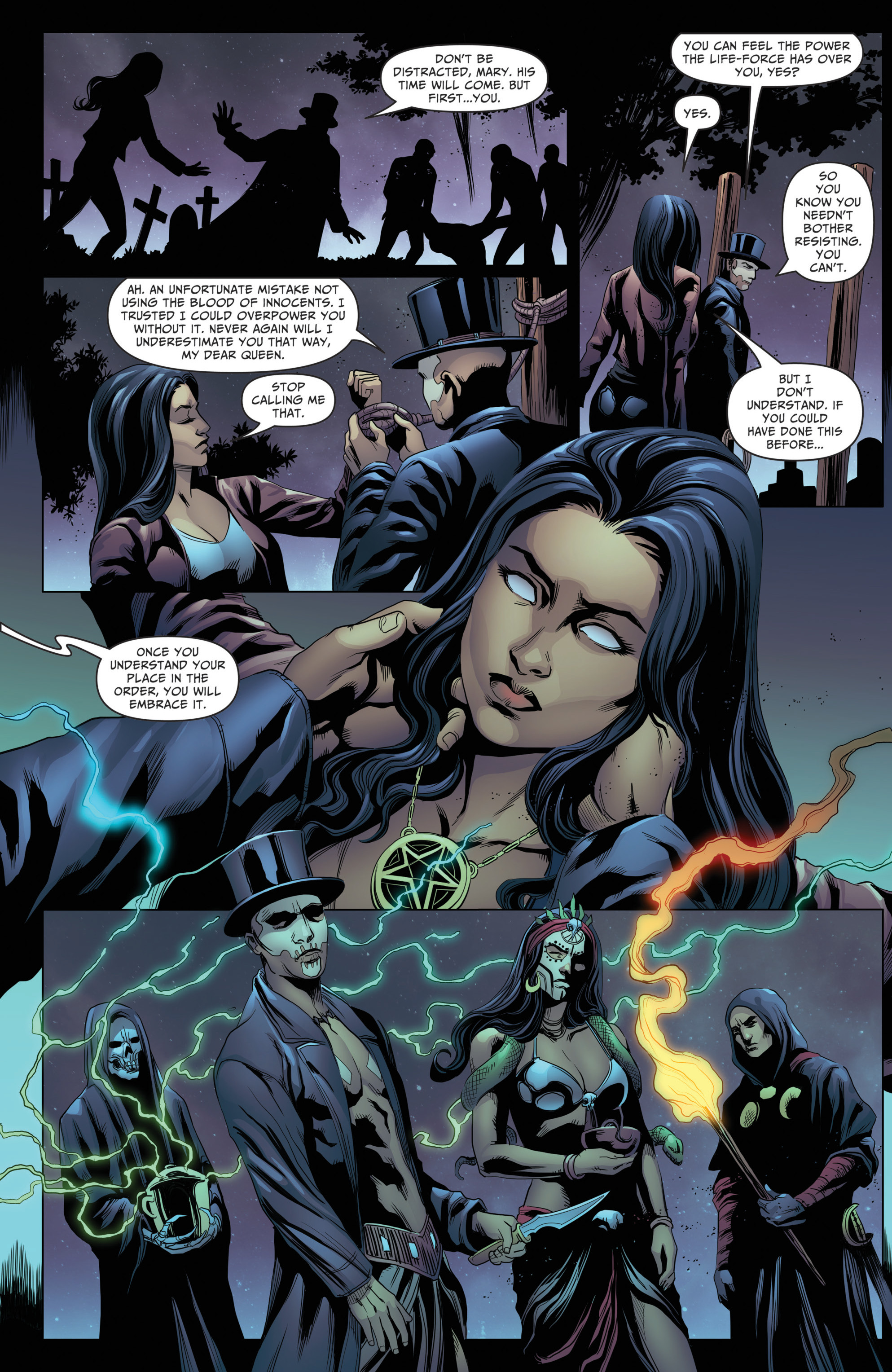 Read online Grimm Fairy Tales: Day of the Dead comic -  Issue #5 - 15
