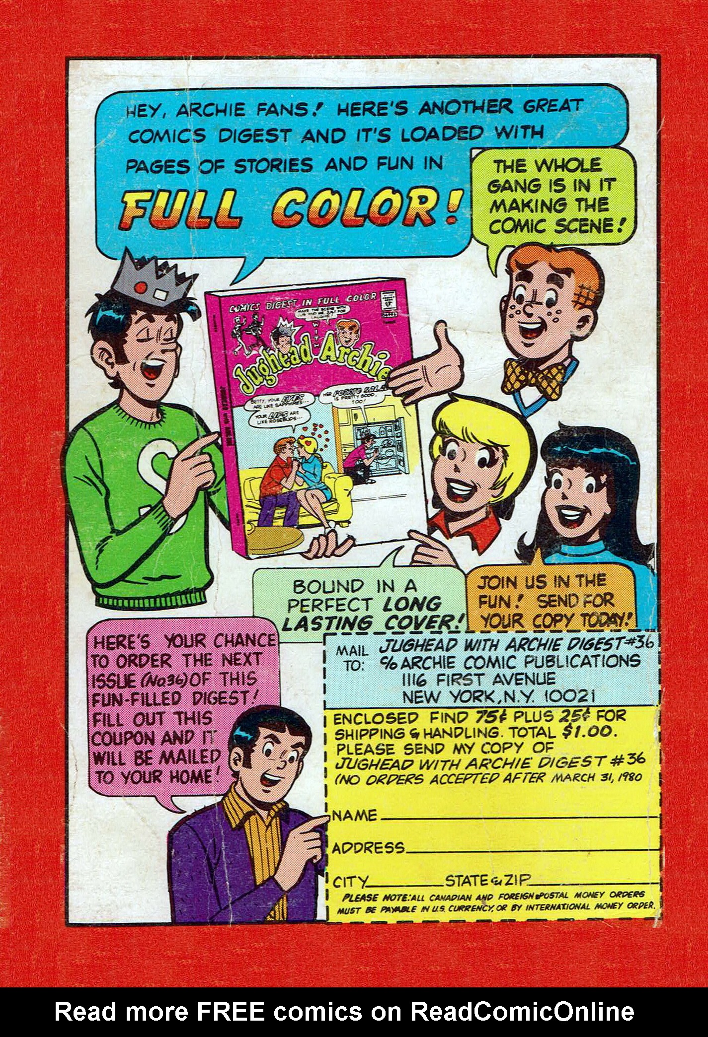 Read online Archie Digest Magazine comic -  Issue #39 - 131