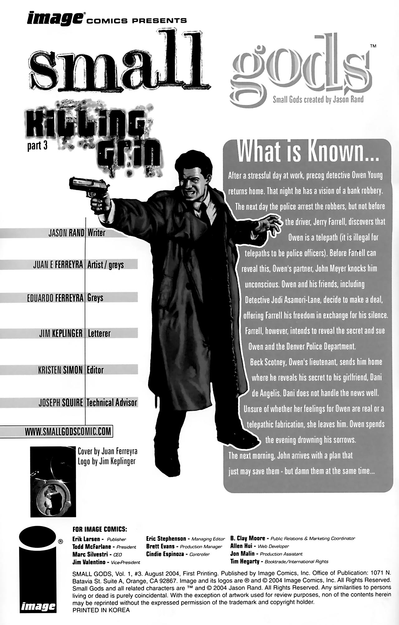 Read online Small Gods comic -  Issue #3 - 2