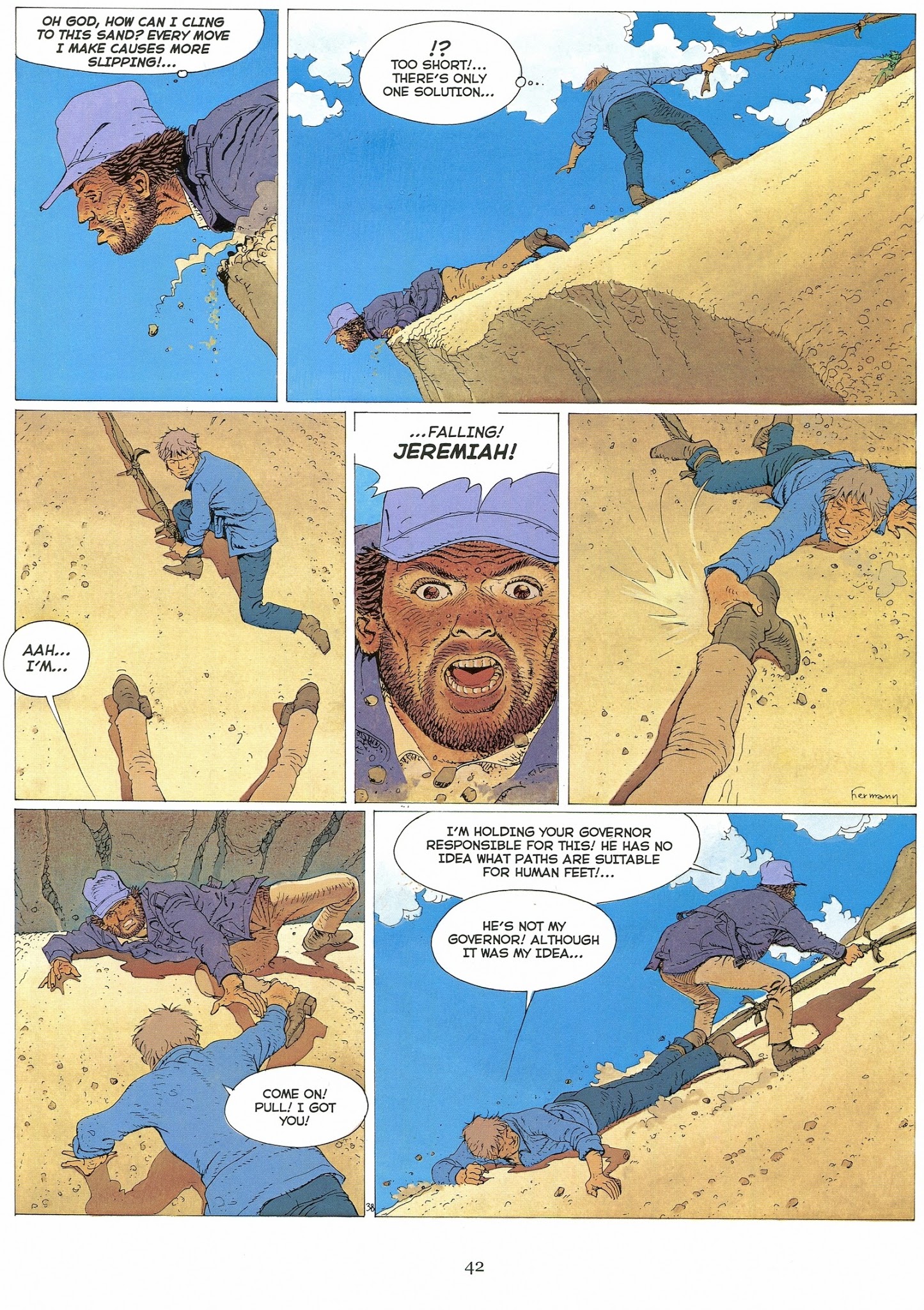 Read online Jeremiah by Hermann comic -  Issue # TPB 3 - 43