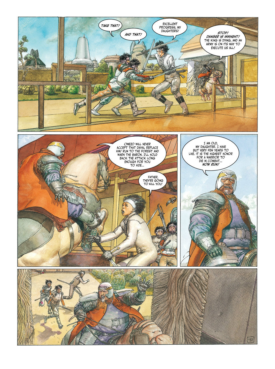 Read online Metabarons Genesis: Castaka comic -  Issue # TPB - 49