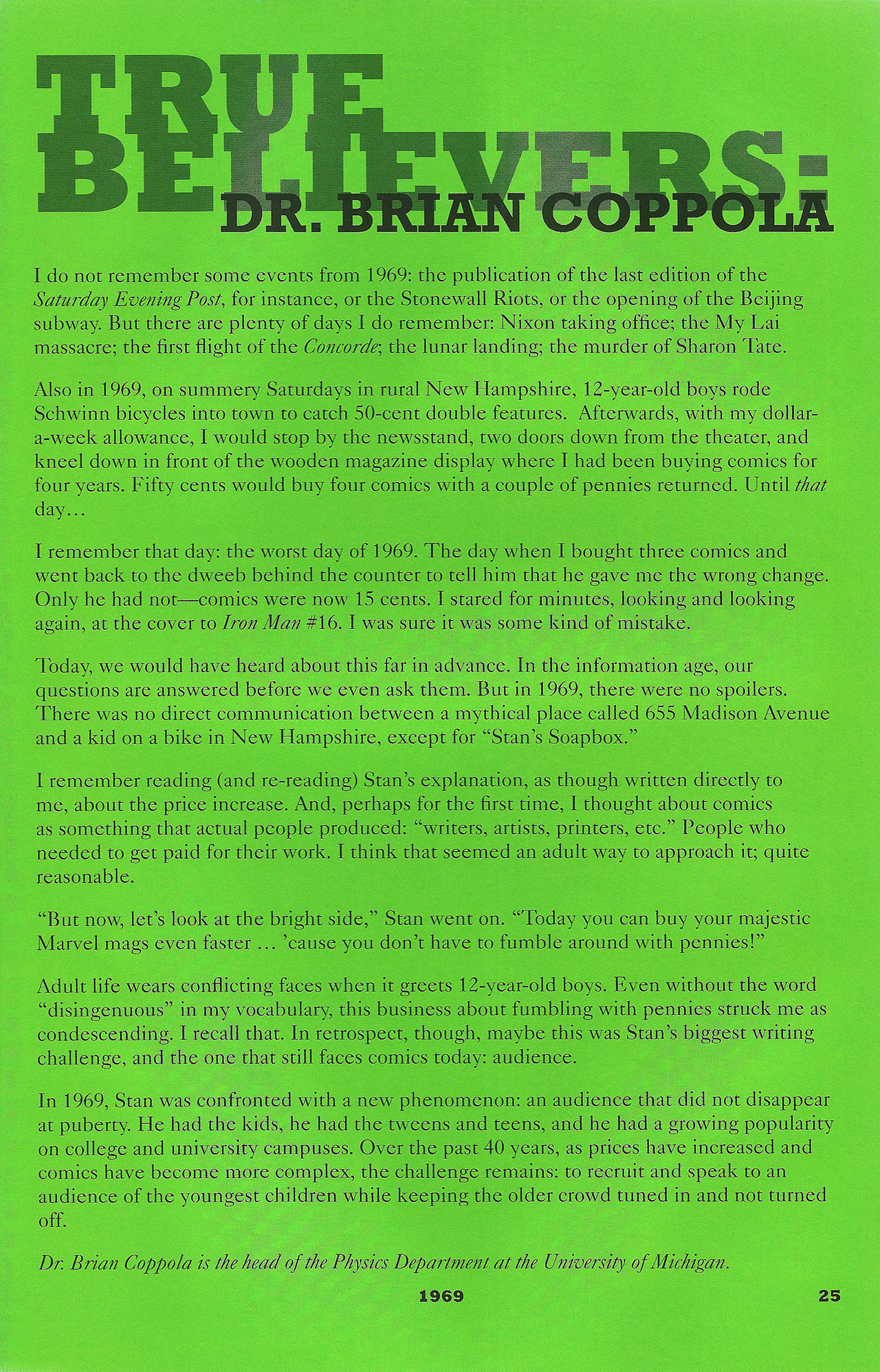 Read online Stan's Soapbox: The Collection comic -  Issue # TPB - 24